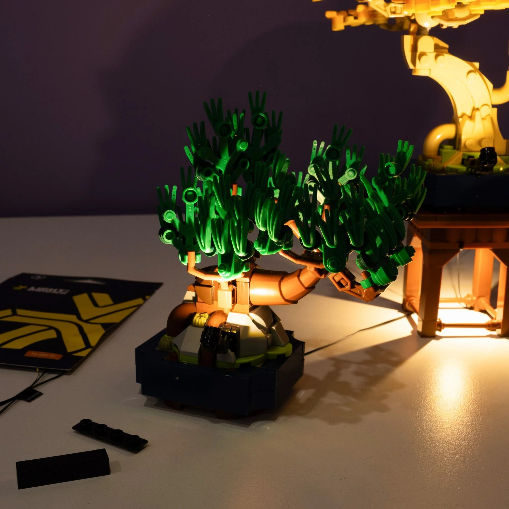 LEGO® Botanicals Mini Bonsai Trees #10373 DIY Light Bundle - Image 6