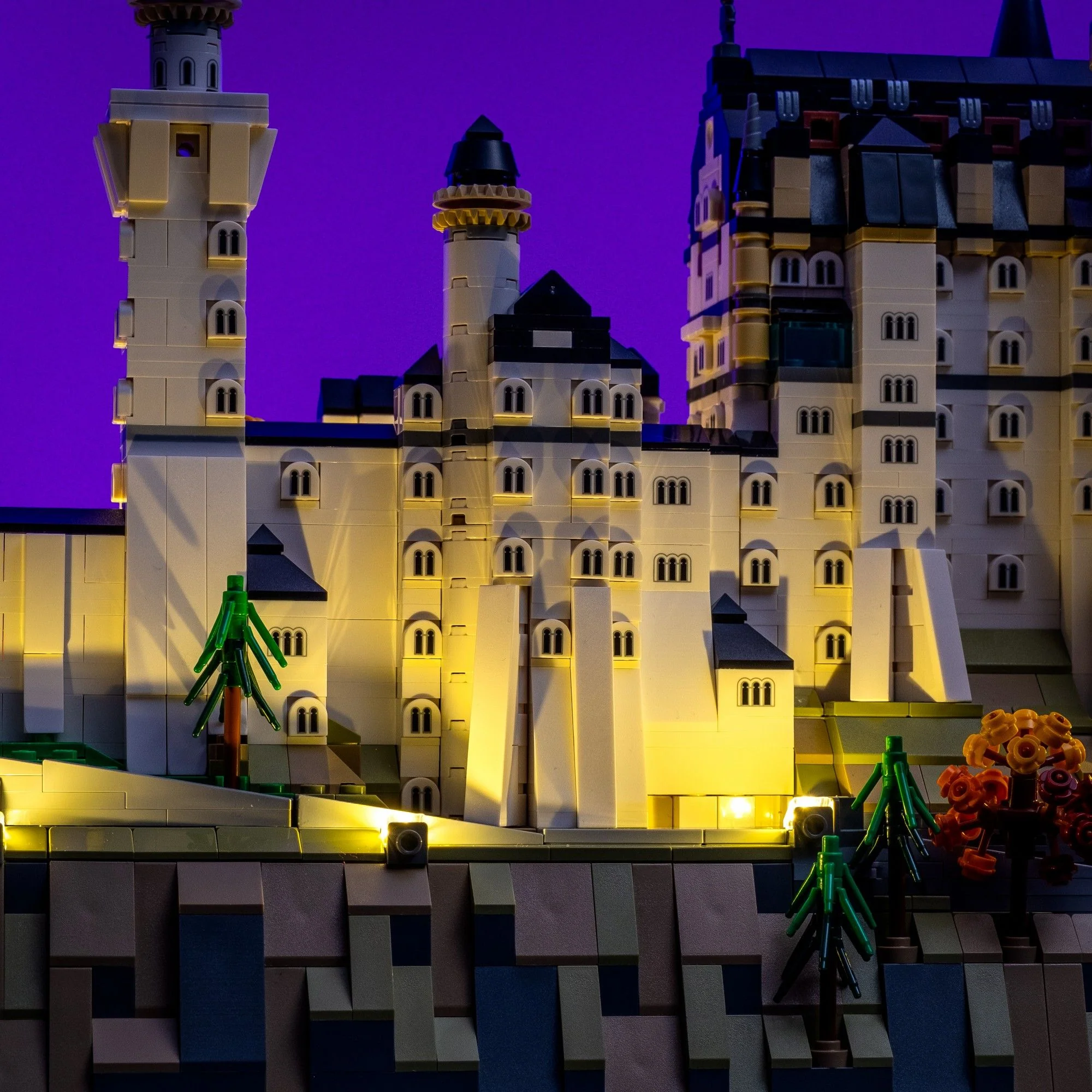 Light Kit for LEGO® Architecture Neuschwanstein Castle #21063 - Image 5
