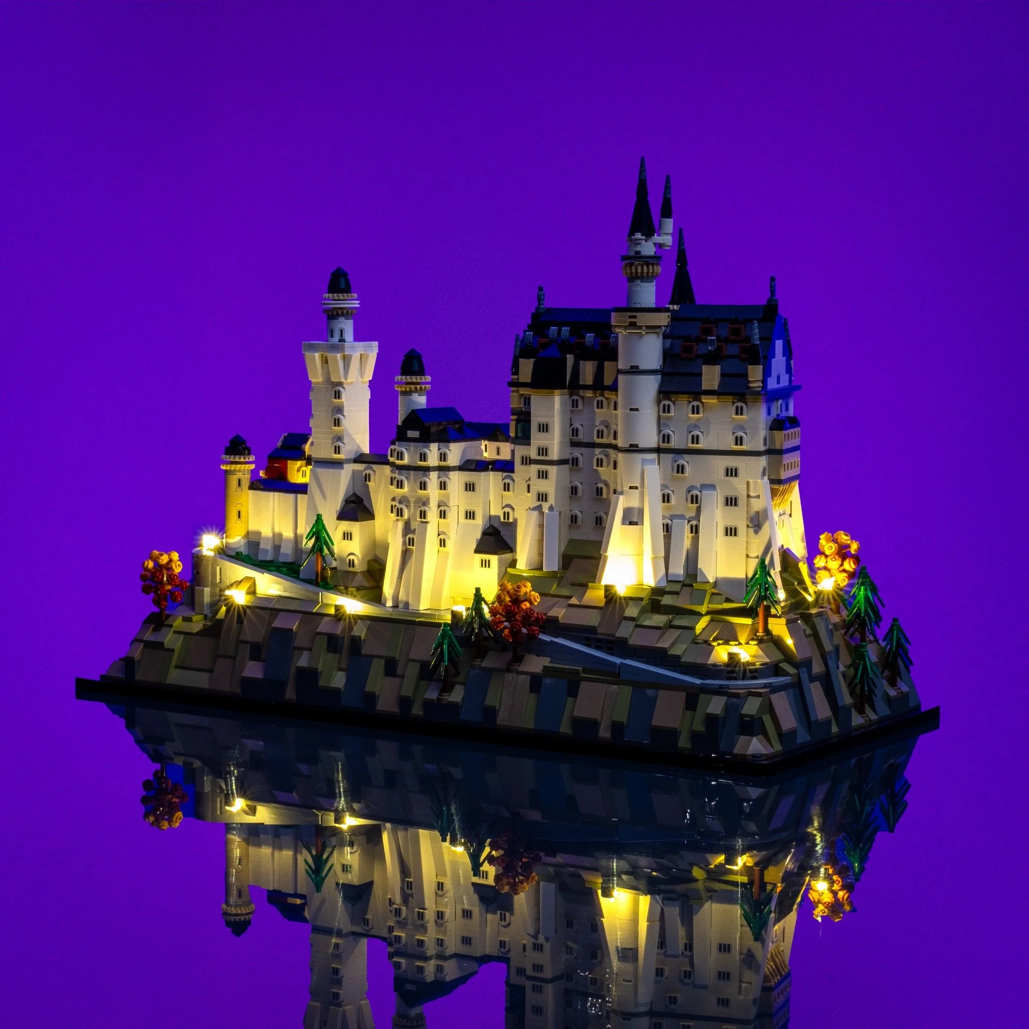 Light Kit for LEGO® Architecture Neuschwanstein Castle #21063 - Image 6