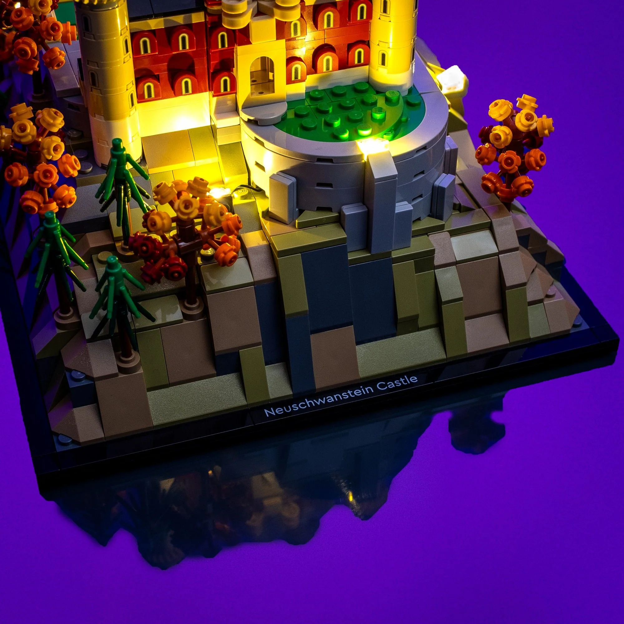 Light Kit for LEGO® Architecture Neuschwanstein Castle #21063 - Image 9