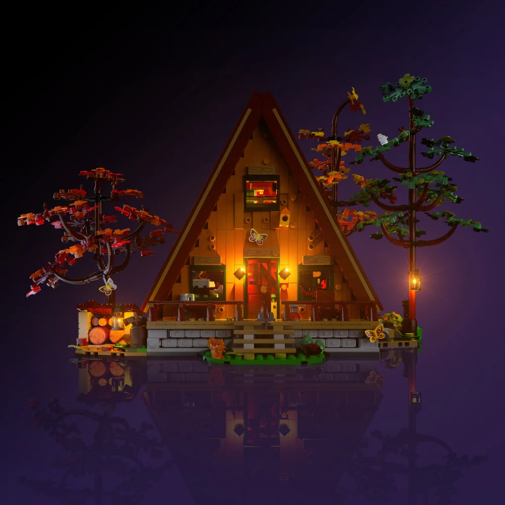 Light Kit for LEGO® A-Frame Cabin #21338 - Image 5