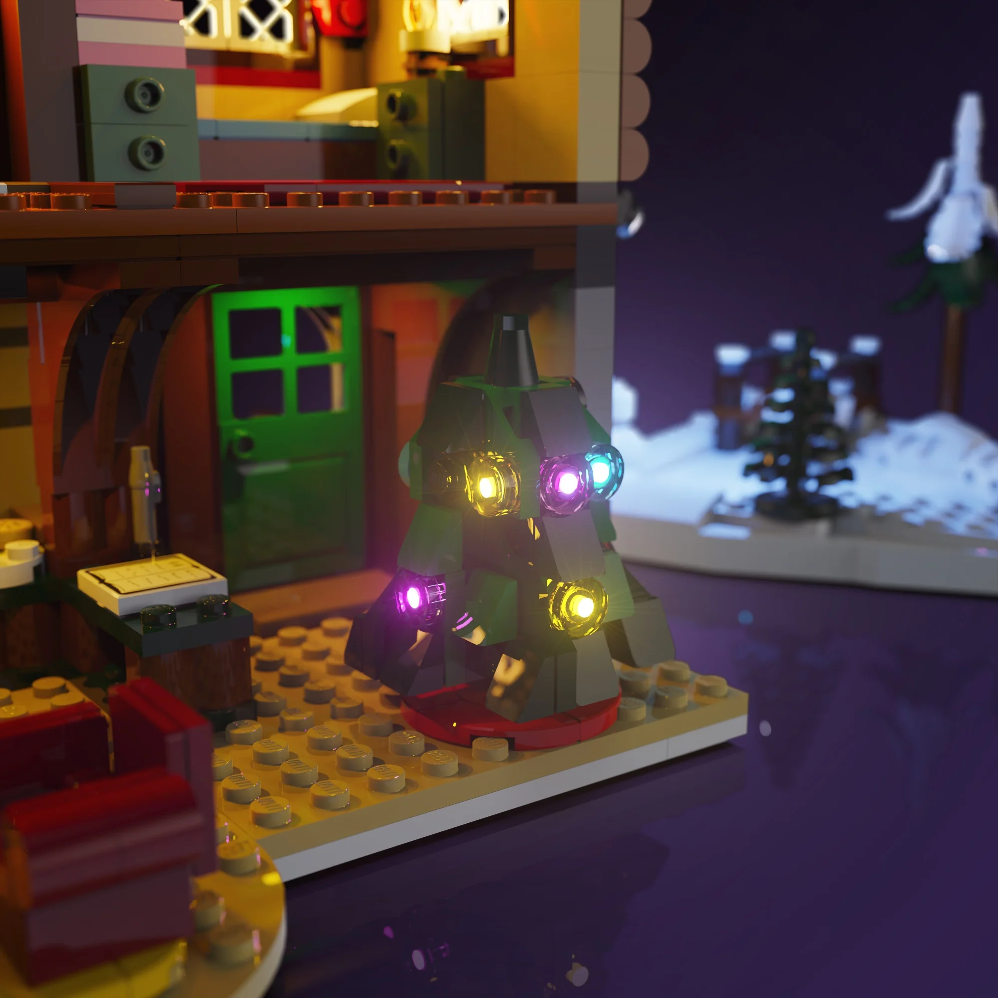 Light Kit for LEGO® Alpine Lodge #10325 - Image 9