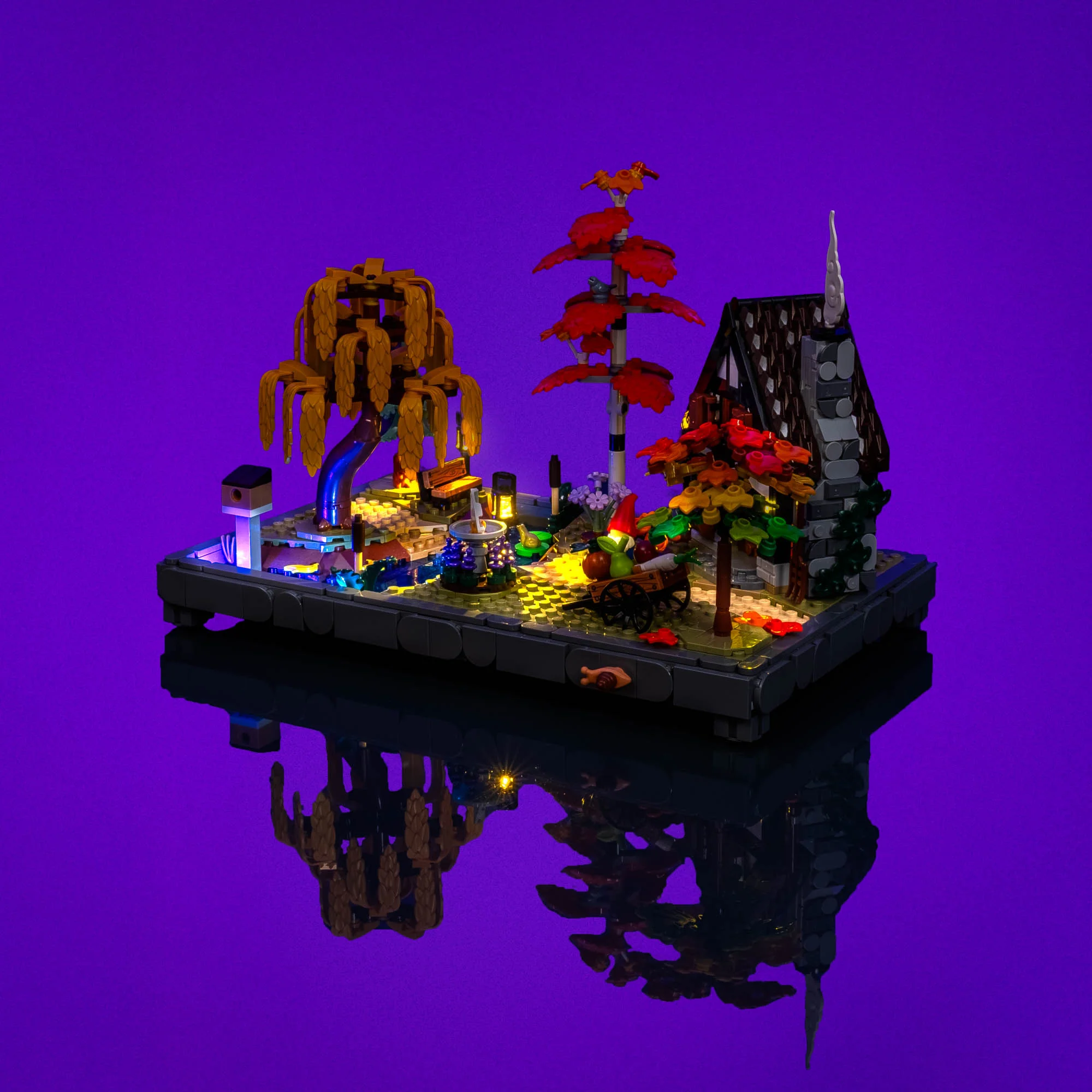Light Kit for LEGO® Autumn Cottage Garden #11372 - Image 6