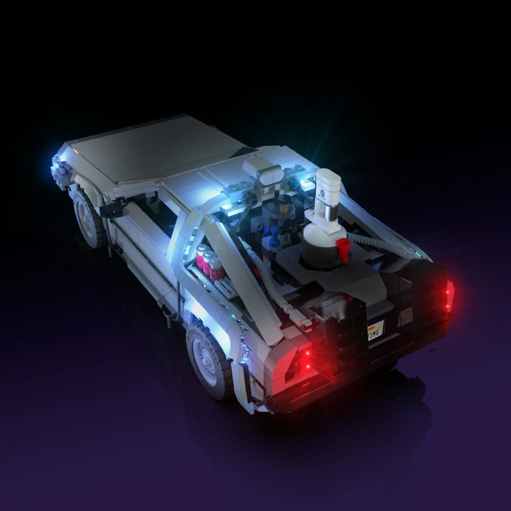 Light Kit for LEGO® Back to the Future Time Machine #10300 - Image 9