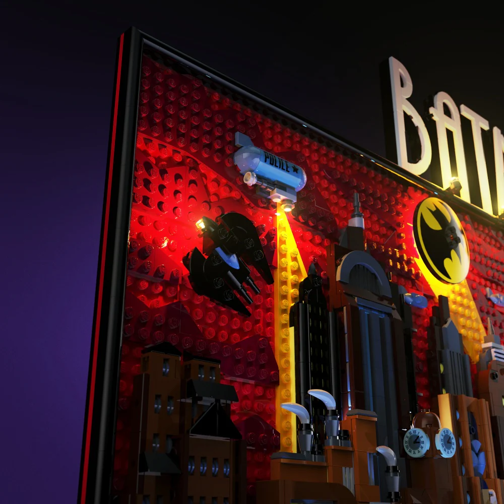 Light Kit for LEGOĀ® Batman: The Animated Series Gotham City #76271 - Image 8