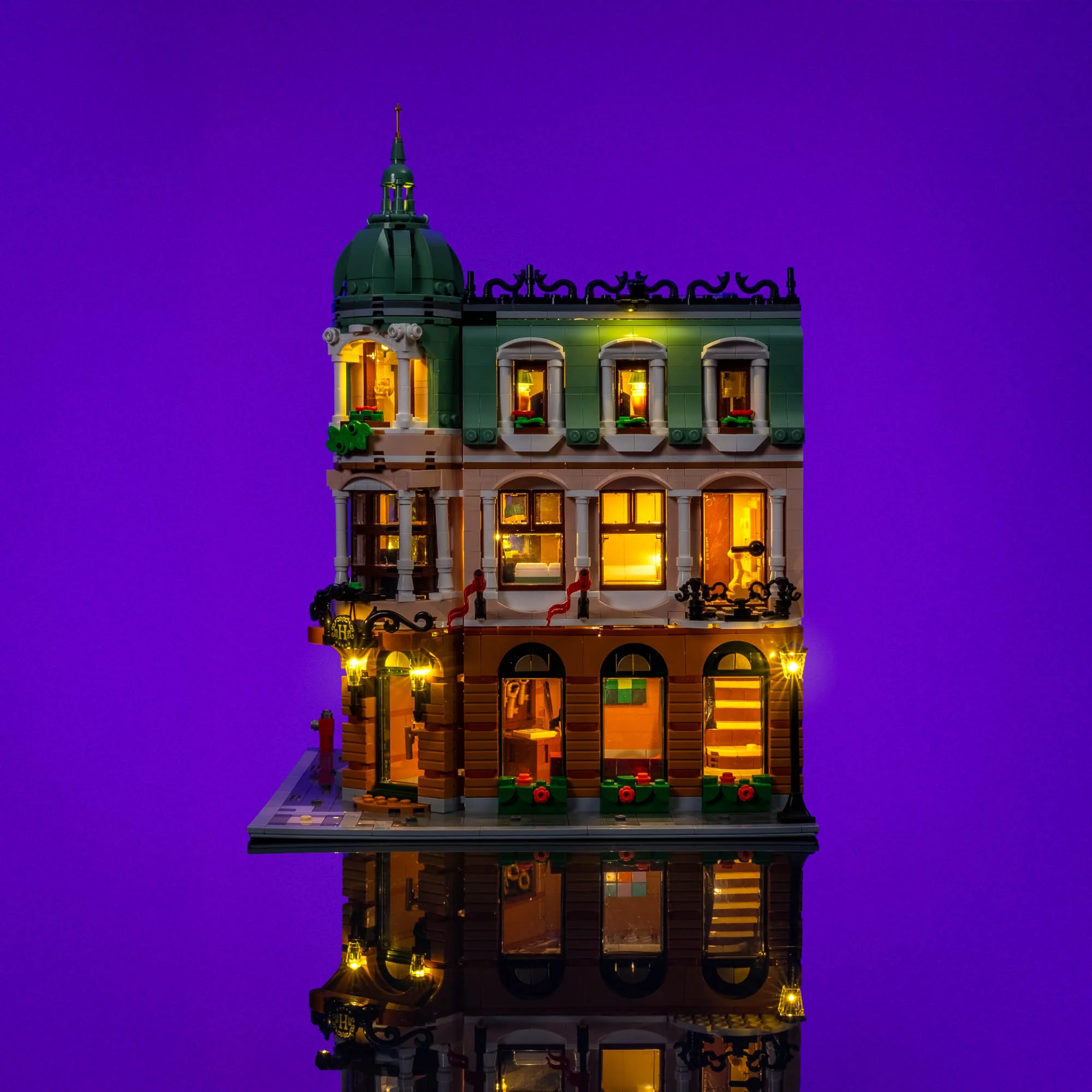 Light Kit for LEGO® Boutique Hotel #10297 - Image 8