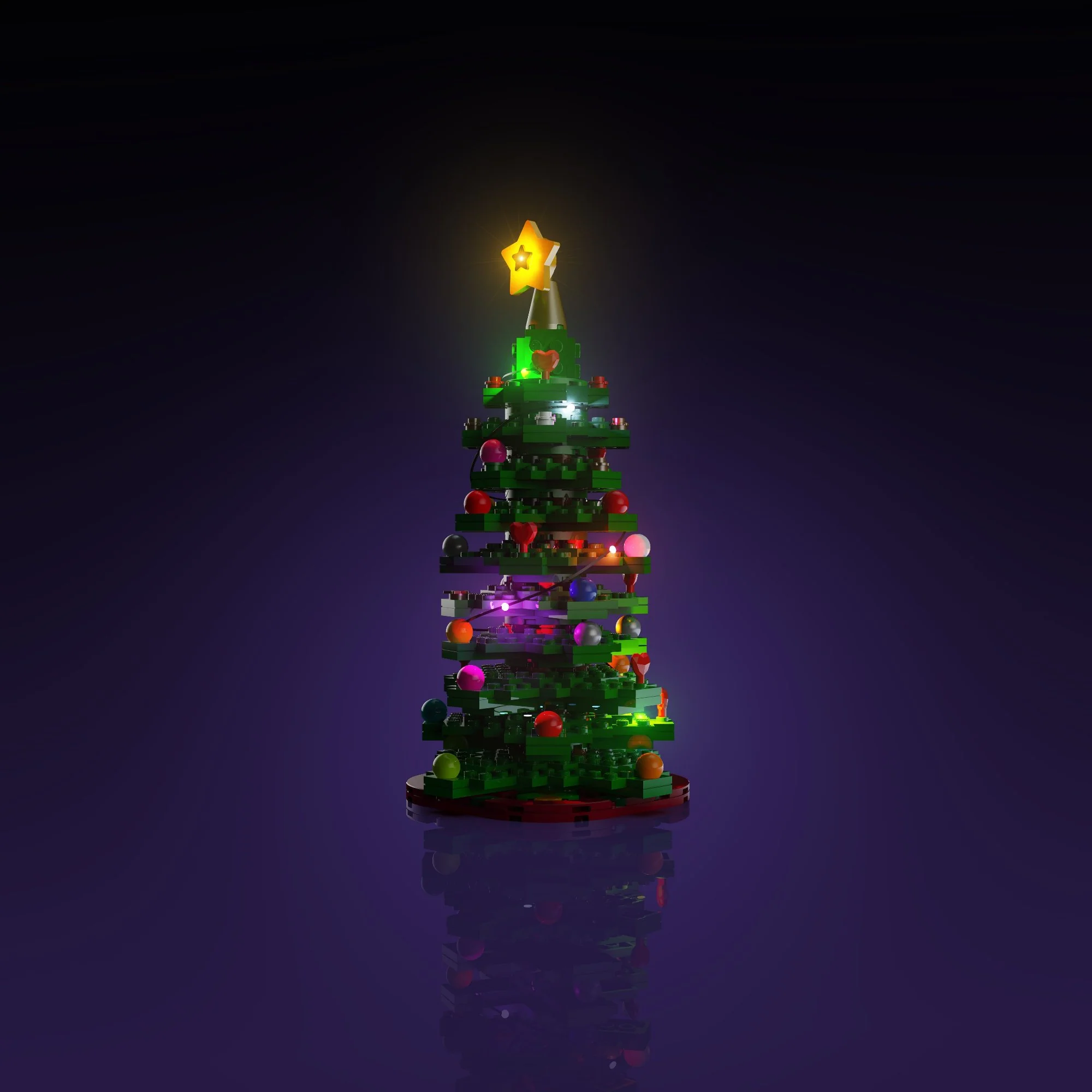 Light Kit for LEGO® Christmas Tree #40573 - Image 5