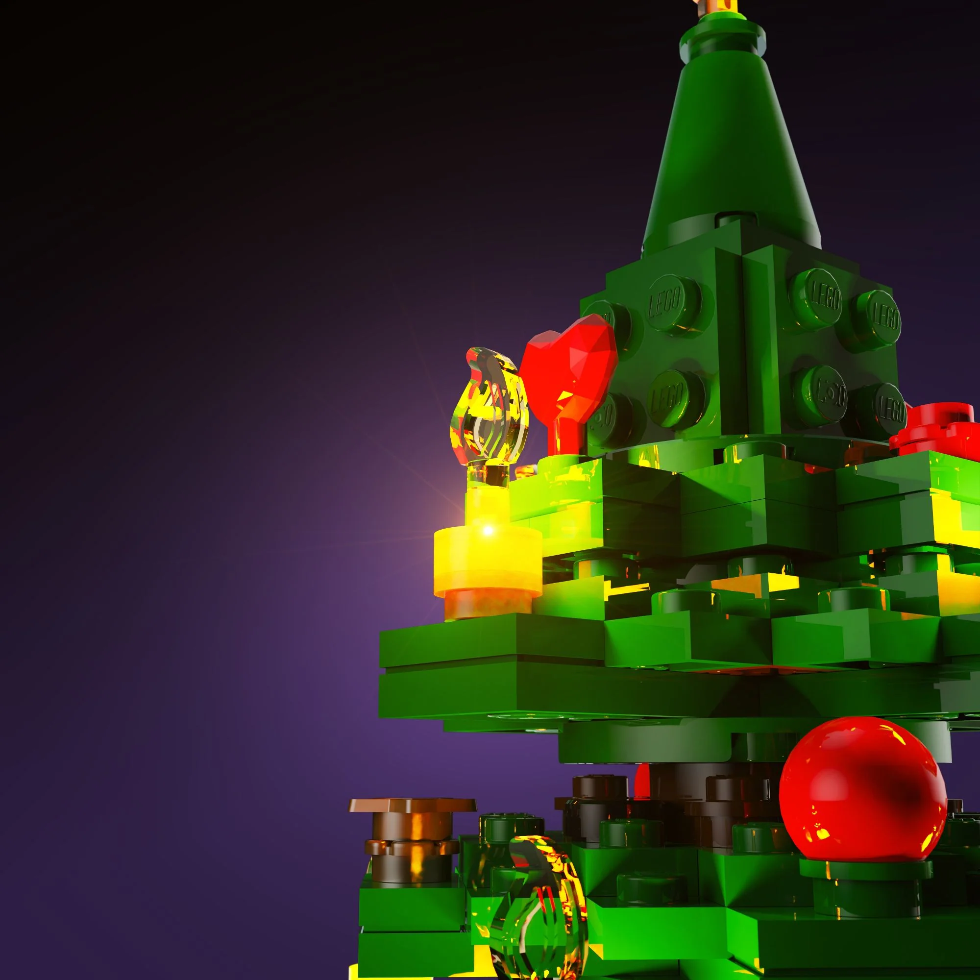 Light Kit for LEGO® Christmas Tree #40573 - Image 6
