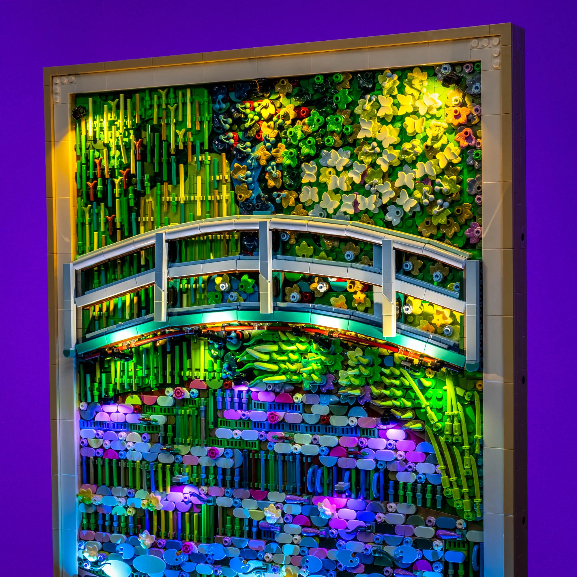 Light Kit for LEGO® Claude Monet – Bridge over a Pond of Water Lilies #31220 - Image 5
