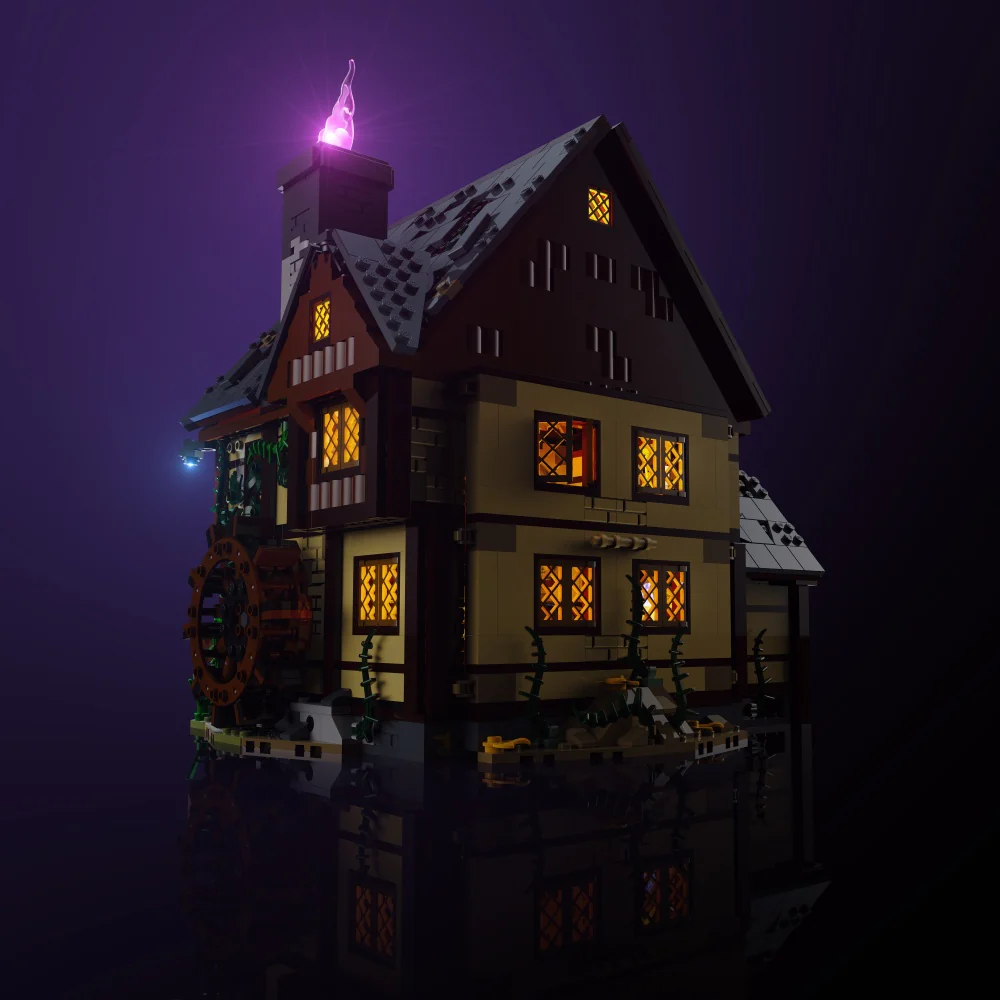 Light Kit for LEGO® Disney Hocus Pocus: The Sanderson Sisters' Cottage #21341 - Image 7