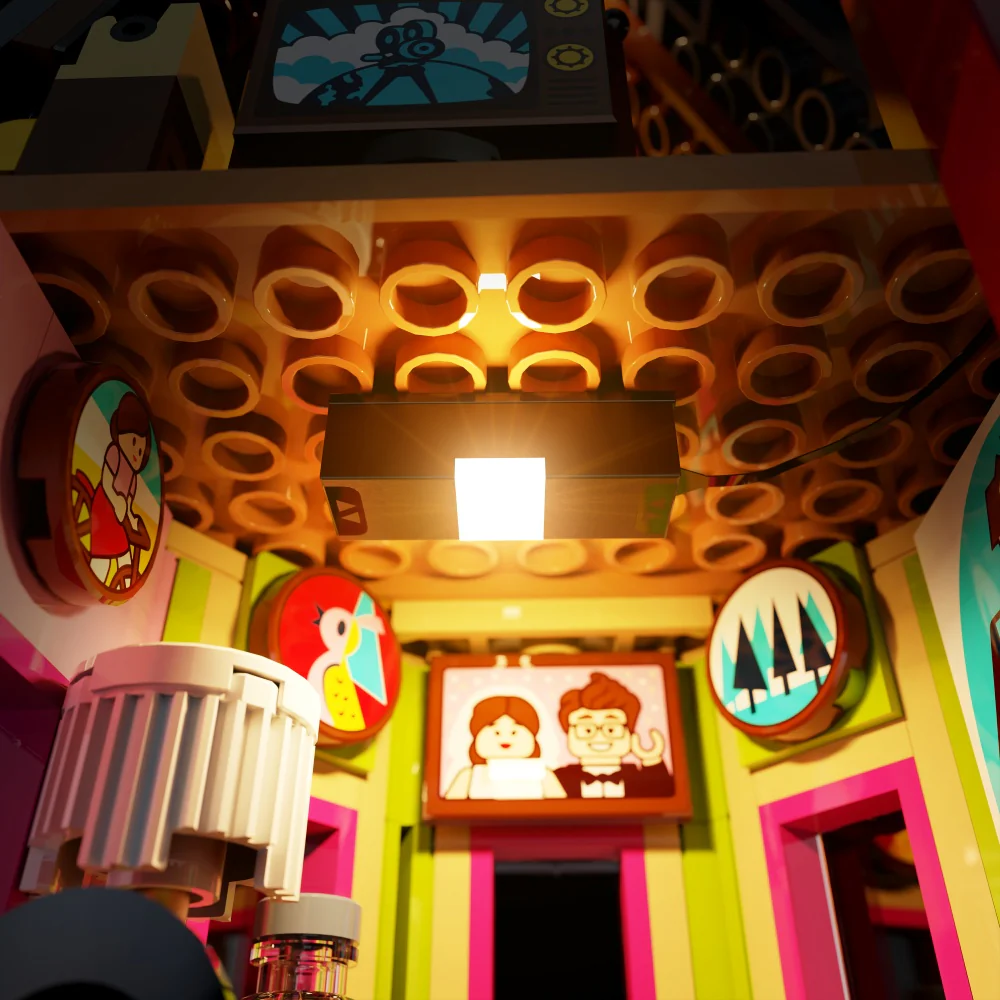 Light Kit for LEGOĀ® Disney 'Up' House #43217 - Image 3