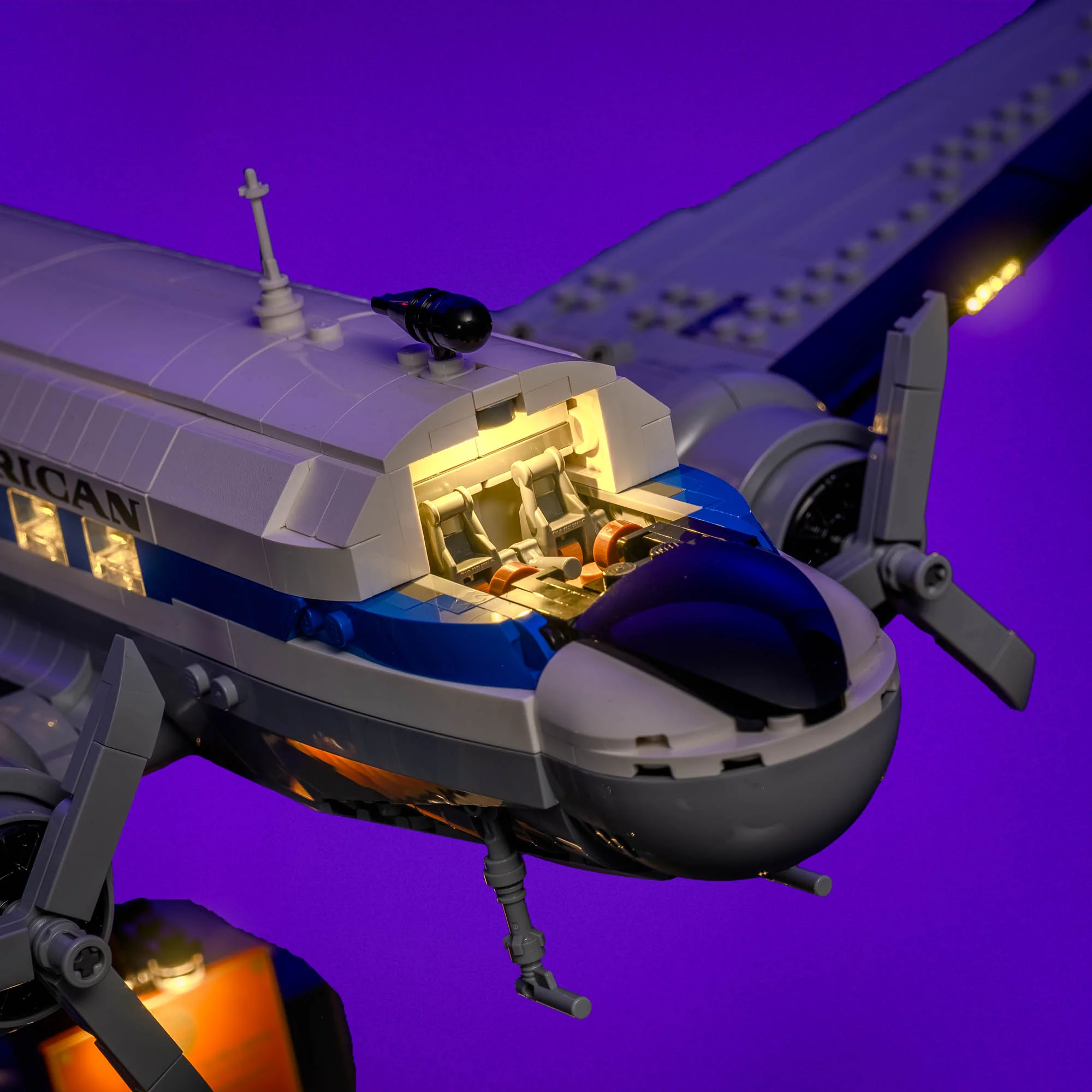 Light Kit for LEGO® Douglas™ DC-3™ PAN AM® Airliner #11378 - Image 15