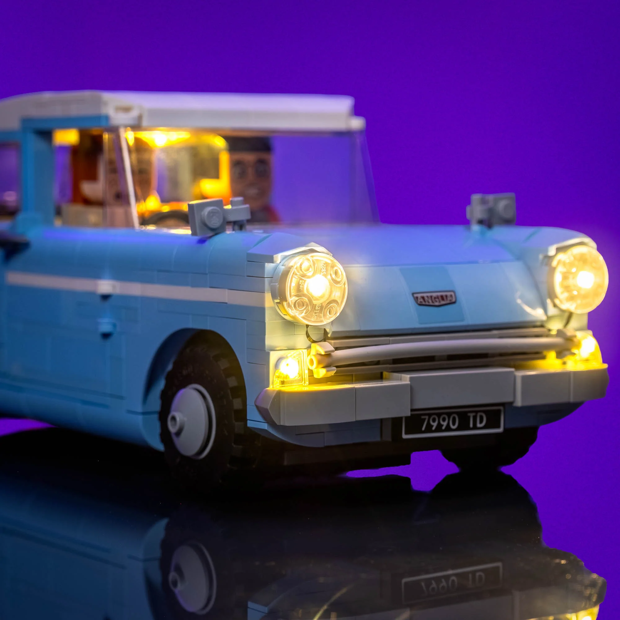 Light Kit for LEGO® Enchanted Flying Ford Anglia #76470 - Image 3