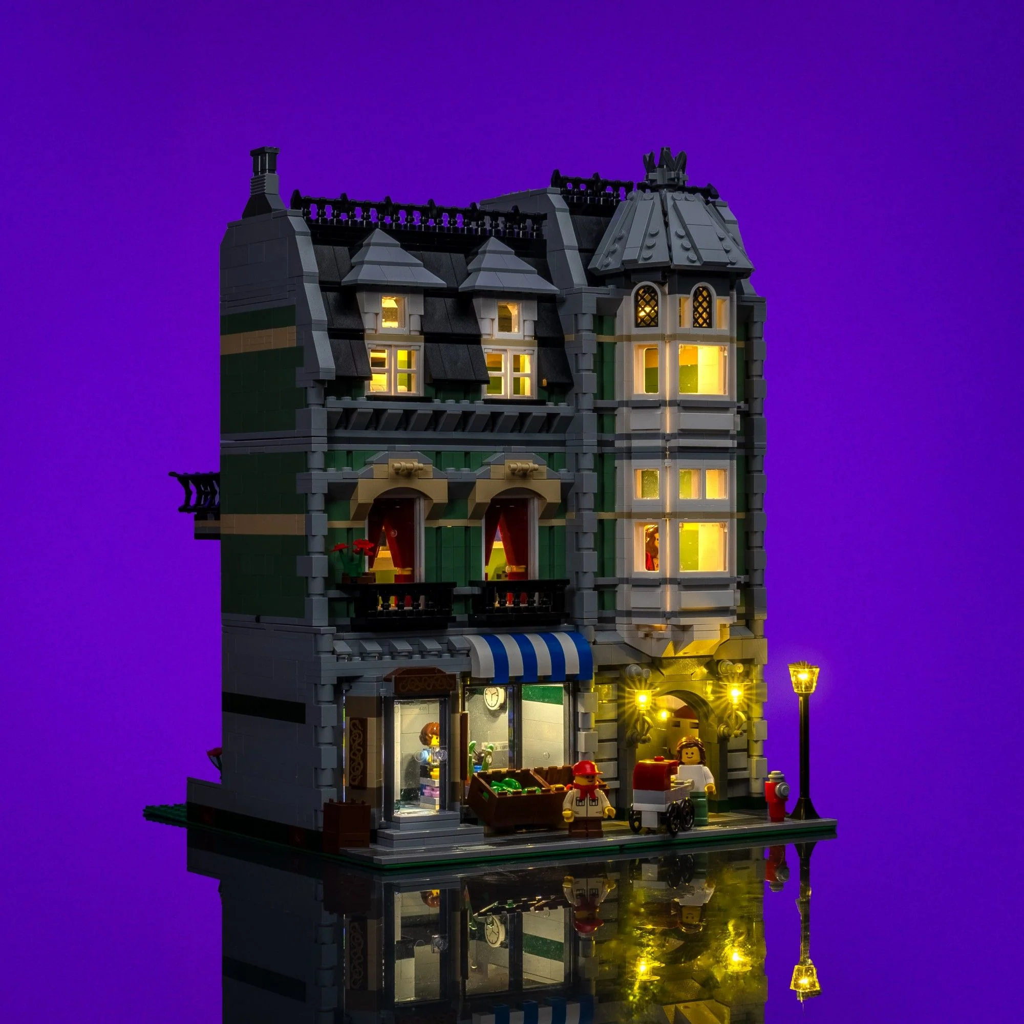 Light Kit for LEGO® Green Grocer #10185 - Image 10