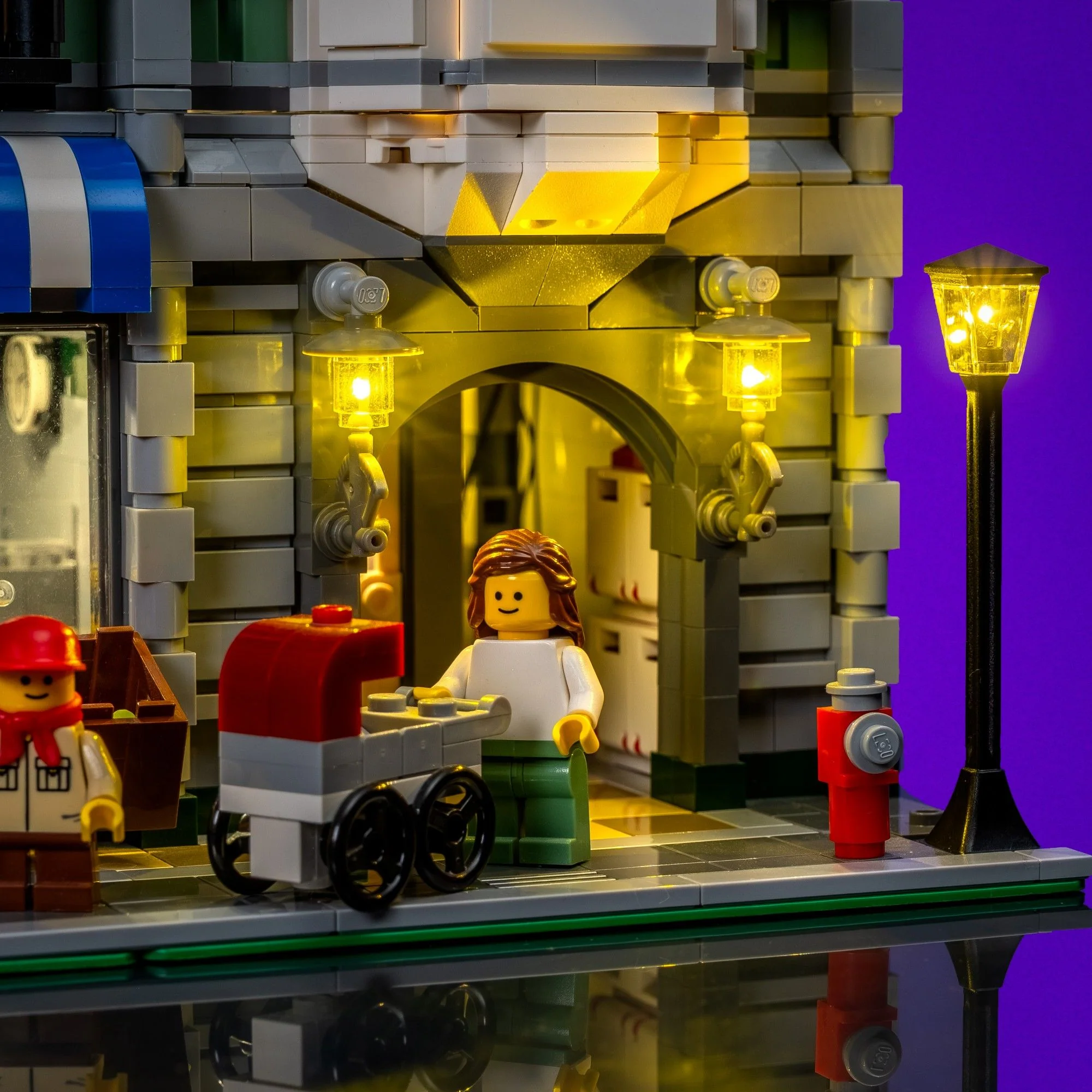 Light Kit for LEGO® Green Grocer #10185 - Image 12