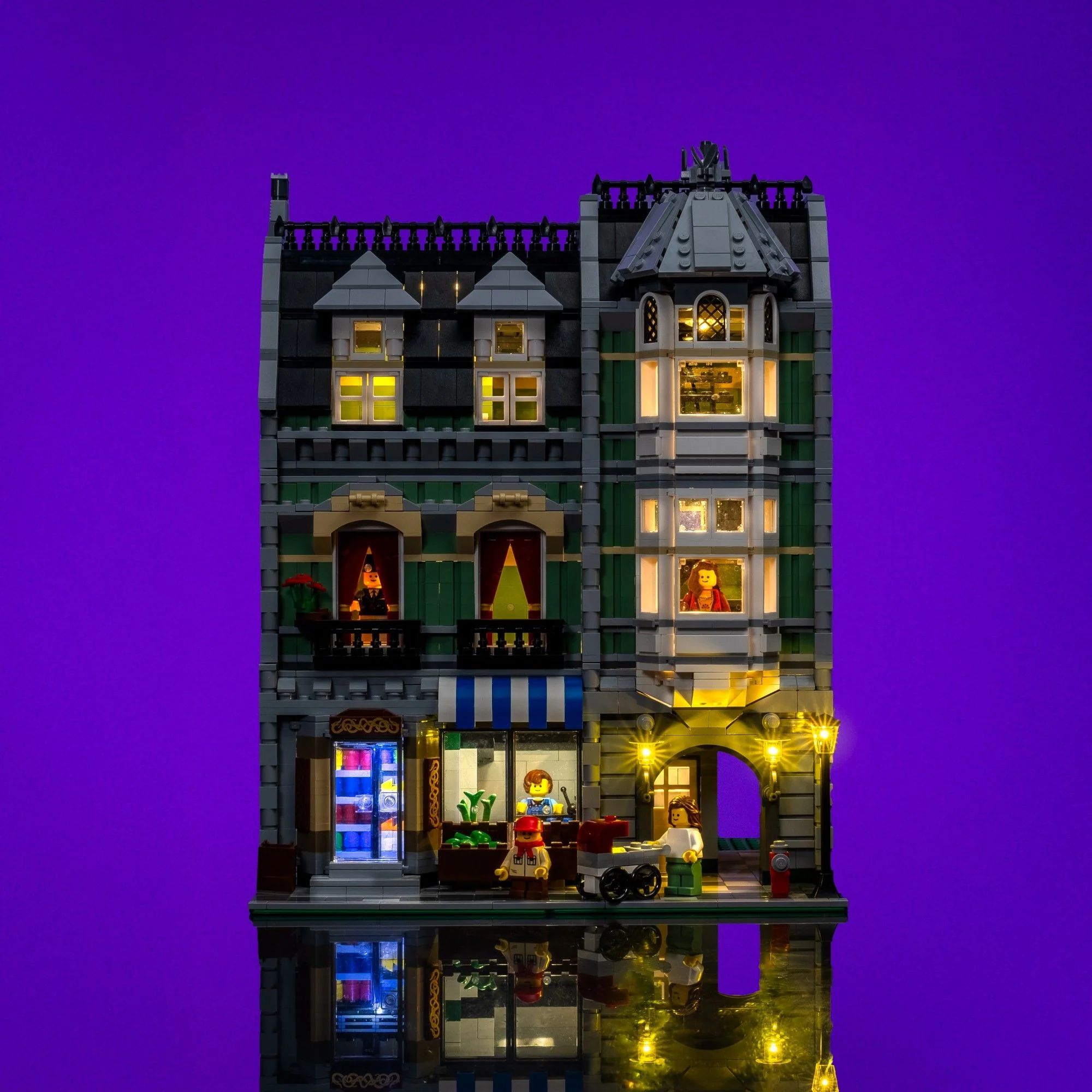 Light Kit for LEGO® Green Grocer #10185 - Image 6