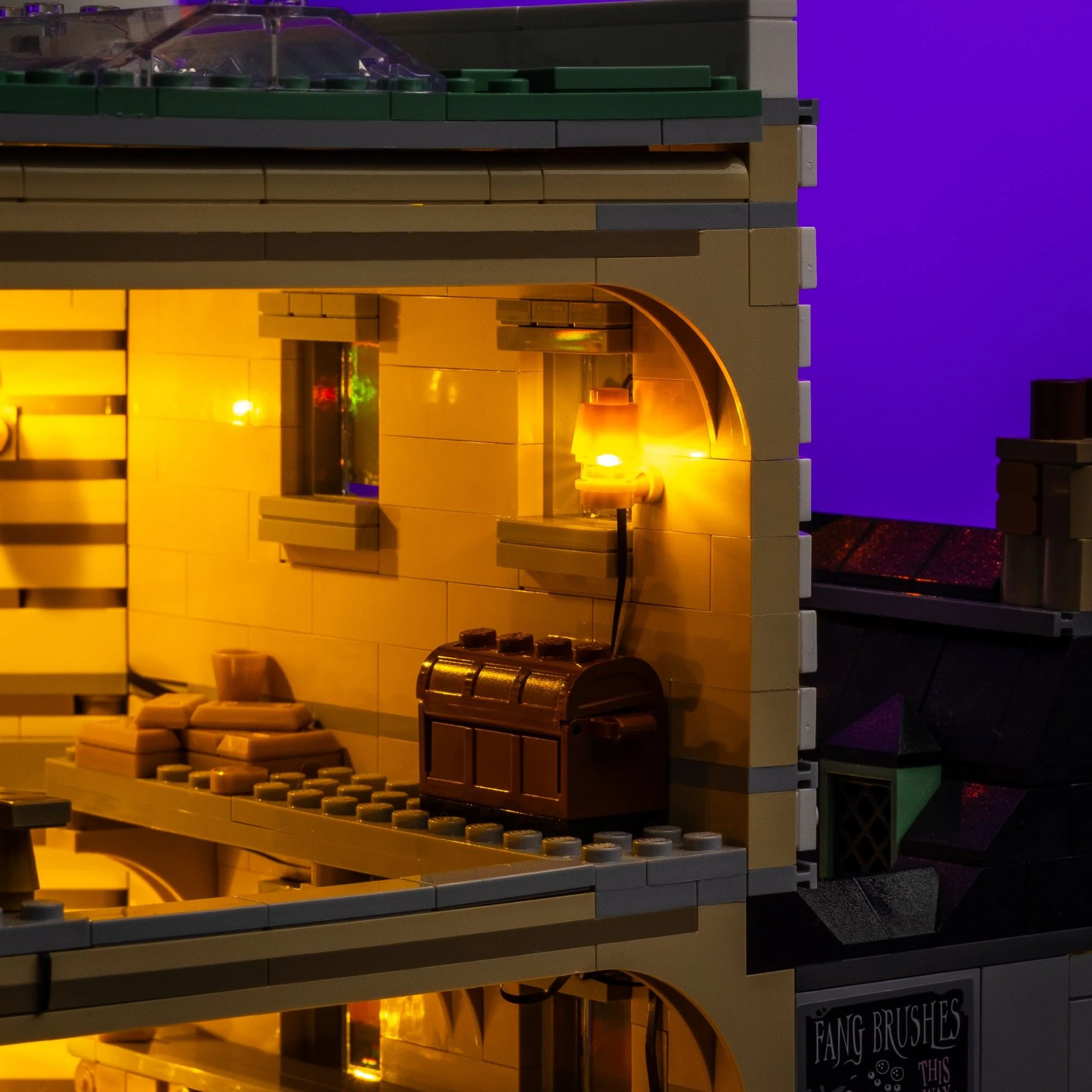 Light Kit for LEGO® Gringotts™ Wizarding Bank – Collectors' Edition #76417 - Image 13