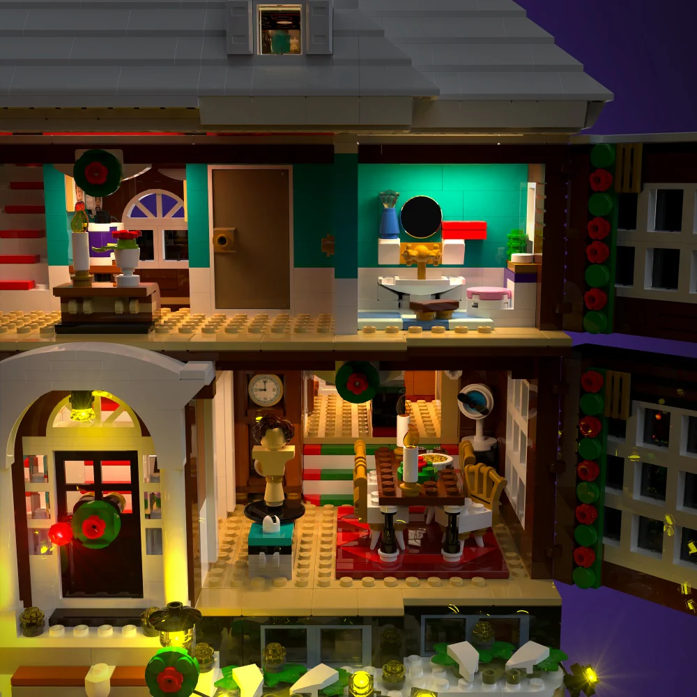 Light Kit for LEGO® Home Alone #21330 - Image 8