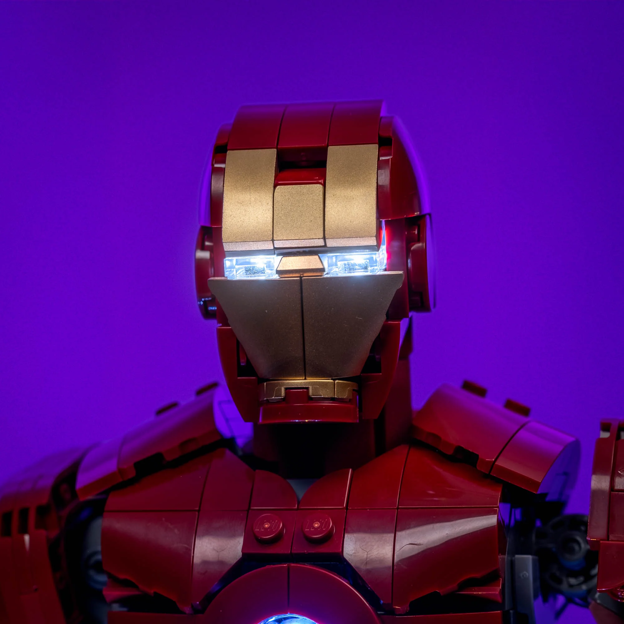 Light Kit for LEGO® Iron Man Mark 3 Collectors' Edition #76344 - Image 5