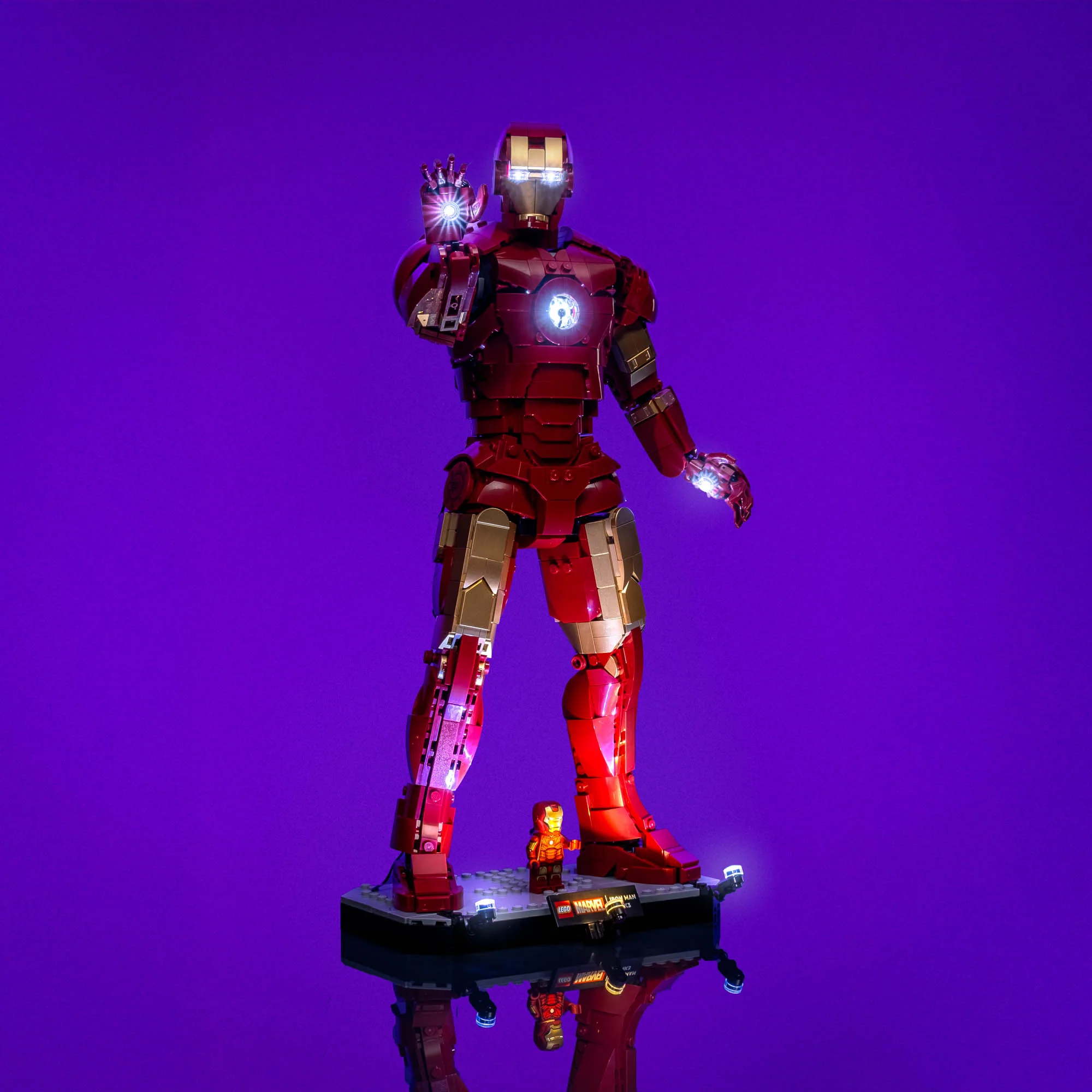 Light Kit for LEGO® Iron Man Mark 3 Collectors' Edition #76344 - Image 7