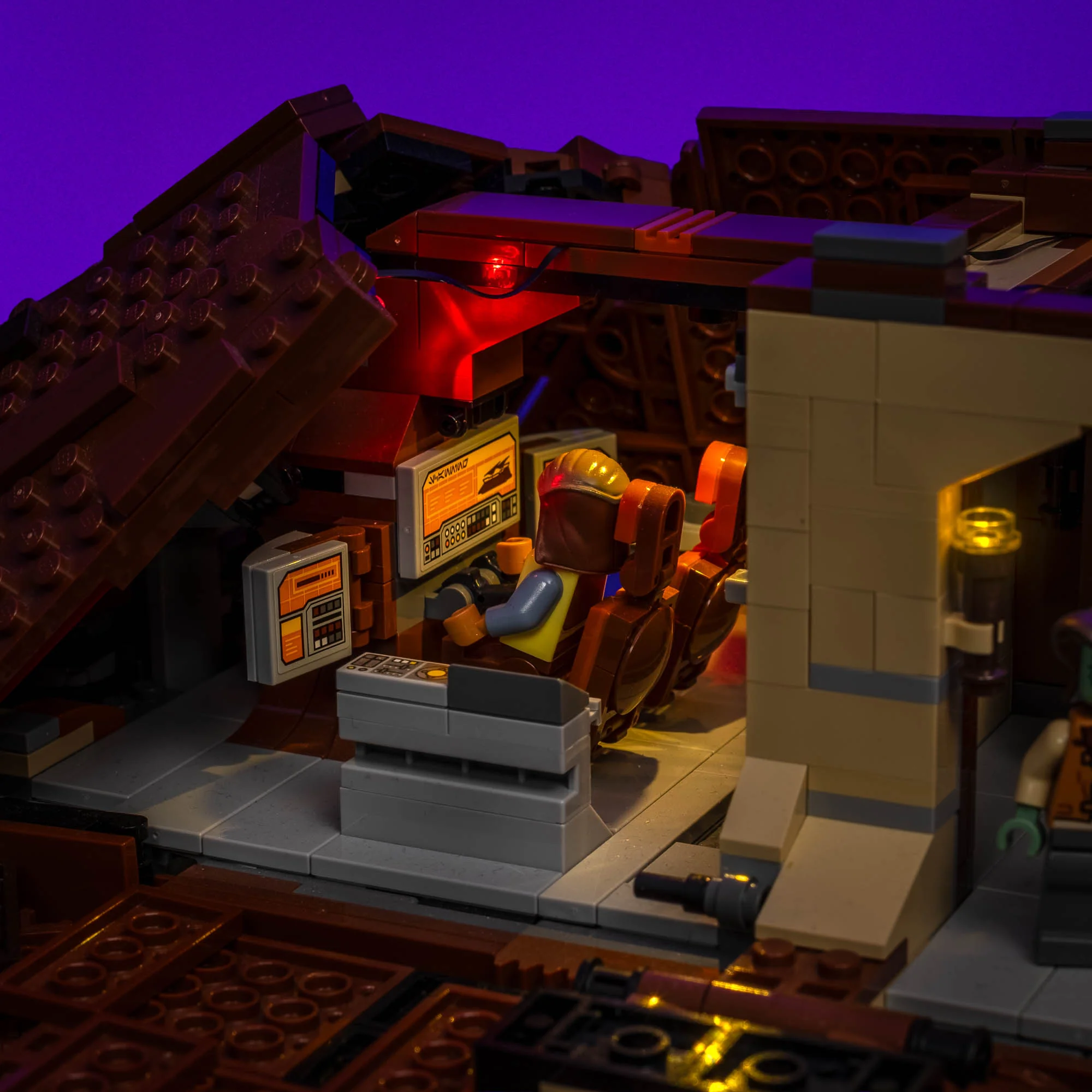 Light Kit for LEGO® Star Wars™ Jabba's Sail Barge #75397 - Image 4