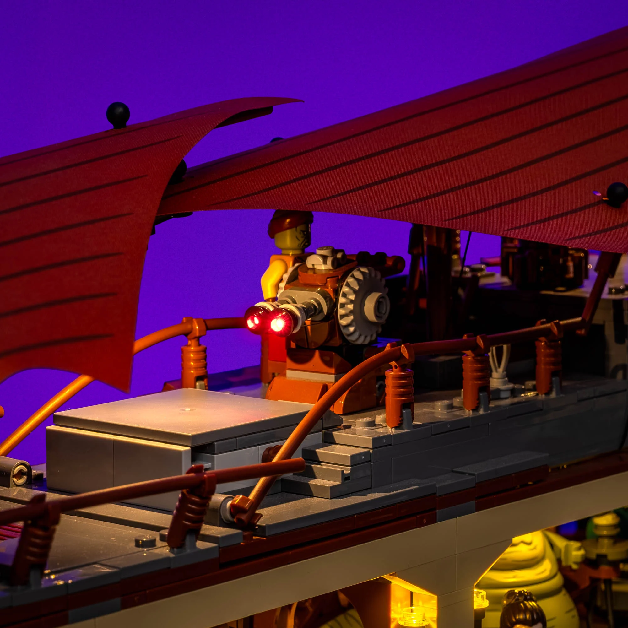 Light Kit for LEGO® Star Wars™ Jabba's Sail Barge #75397 - Image 8