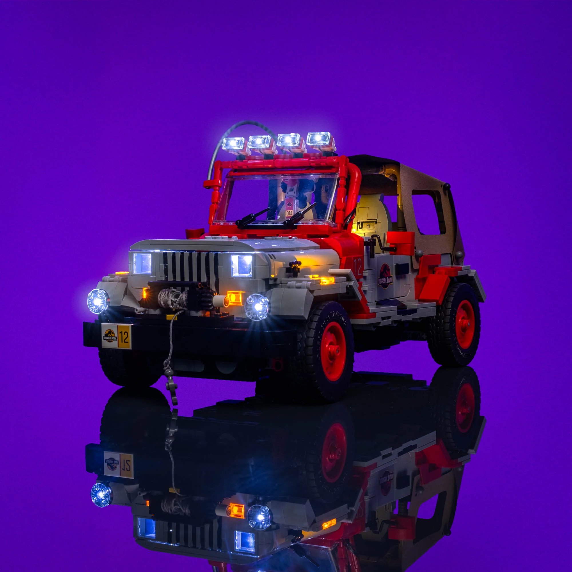 Light Kit for LEGO® Jurassic Park Jeep Wrangler #77984
