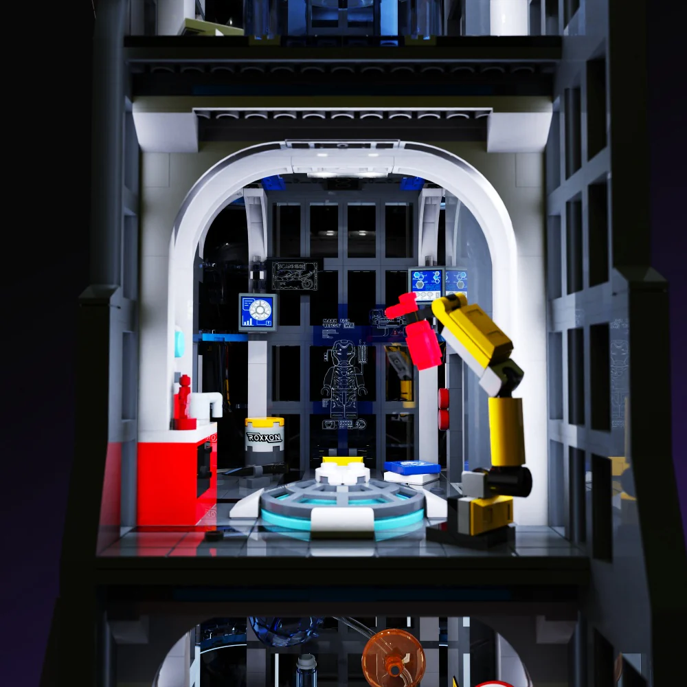 Light Kit for LEGO® Marvel Avengers Tower #76269 - Image 8