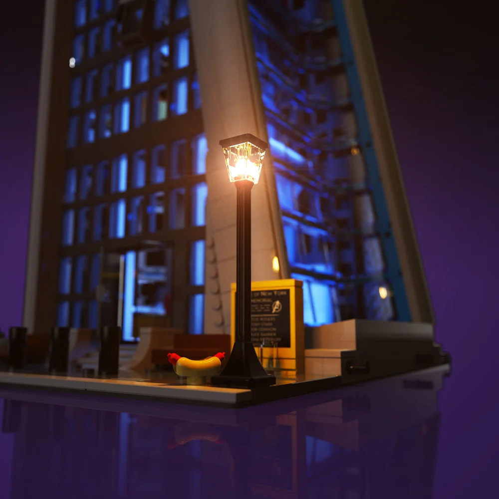 Light Kit for LEGO® Marvel Avengers Tower #76269 - Image 9
