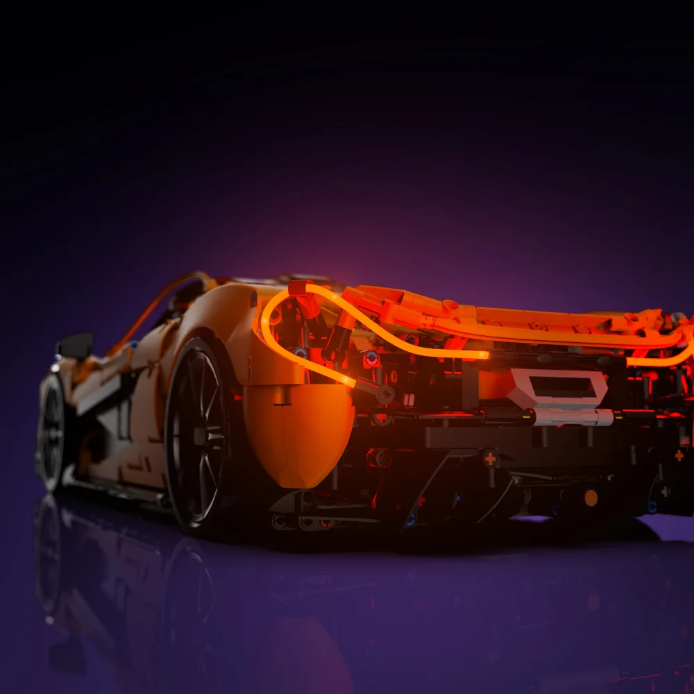 Light Kit for LEGO® McLaren P1 Supercar #42172 - Image 8