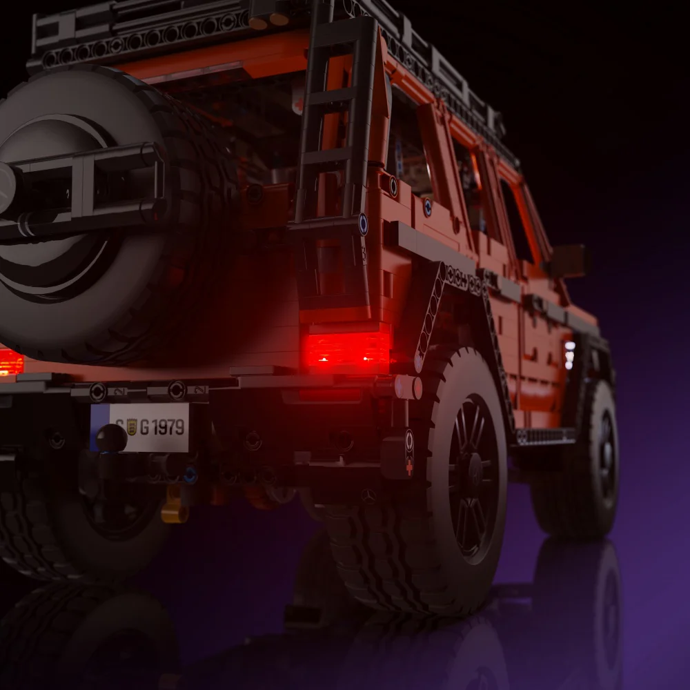 Light Kit for LEGO® Mercedes-Benz G 500 PROFESSIONAL Line #42177 - Image 10