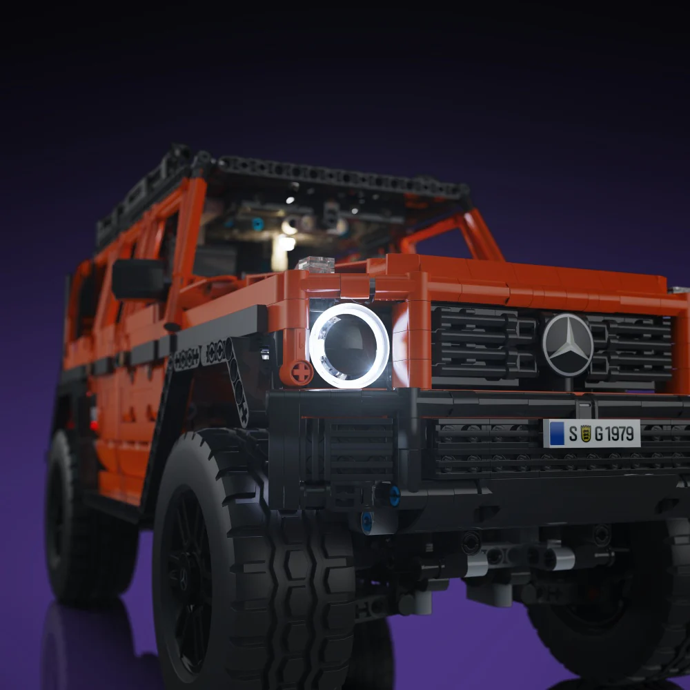 Light Kit for LEGO® Mercedes-Benz G 500 PROFESSIONAL Line #42177 - Image 9