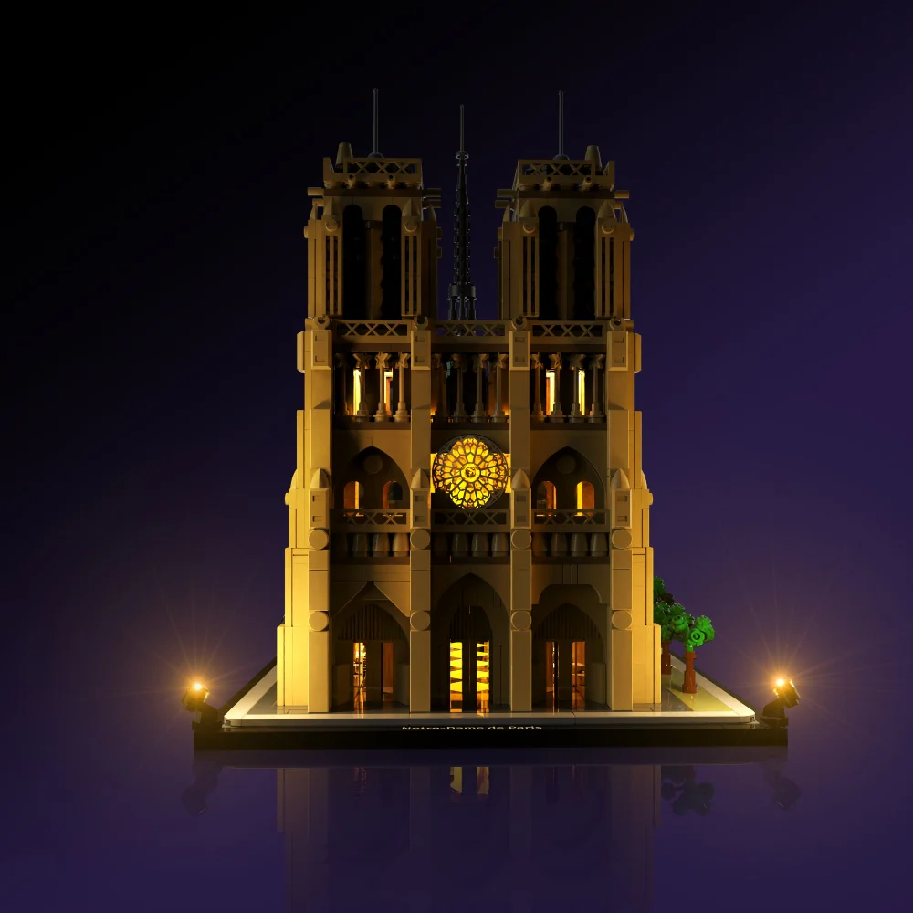 Light Kit for LEGO® Notre-Dame de Paris #21061 - Image 5
