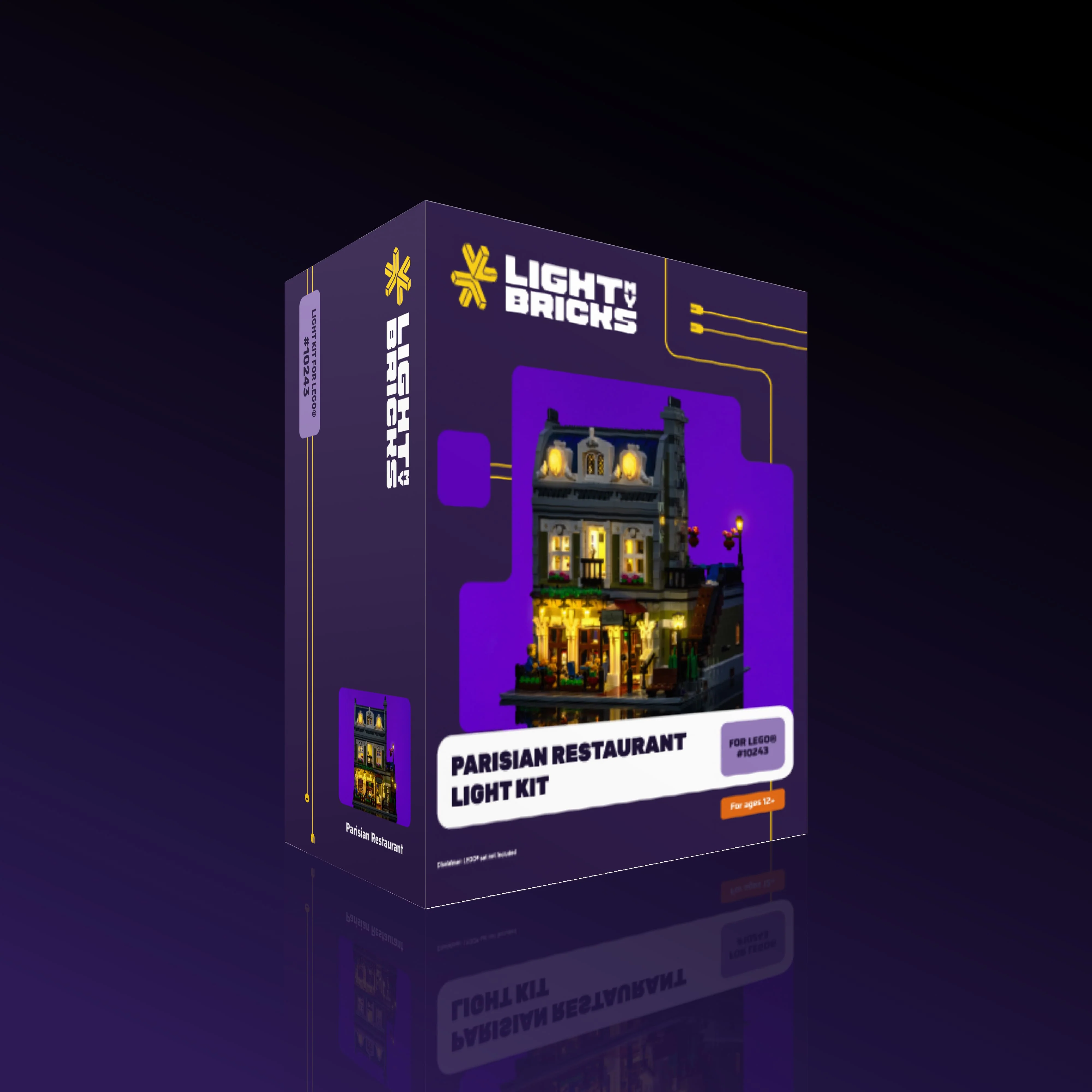 Light Kit for LEGO® Parisian Restaurant #10243 - Image 17
