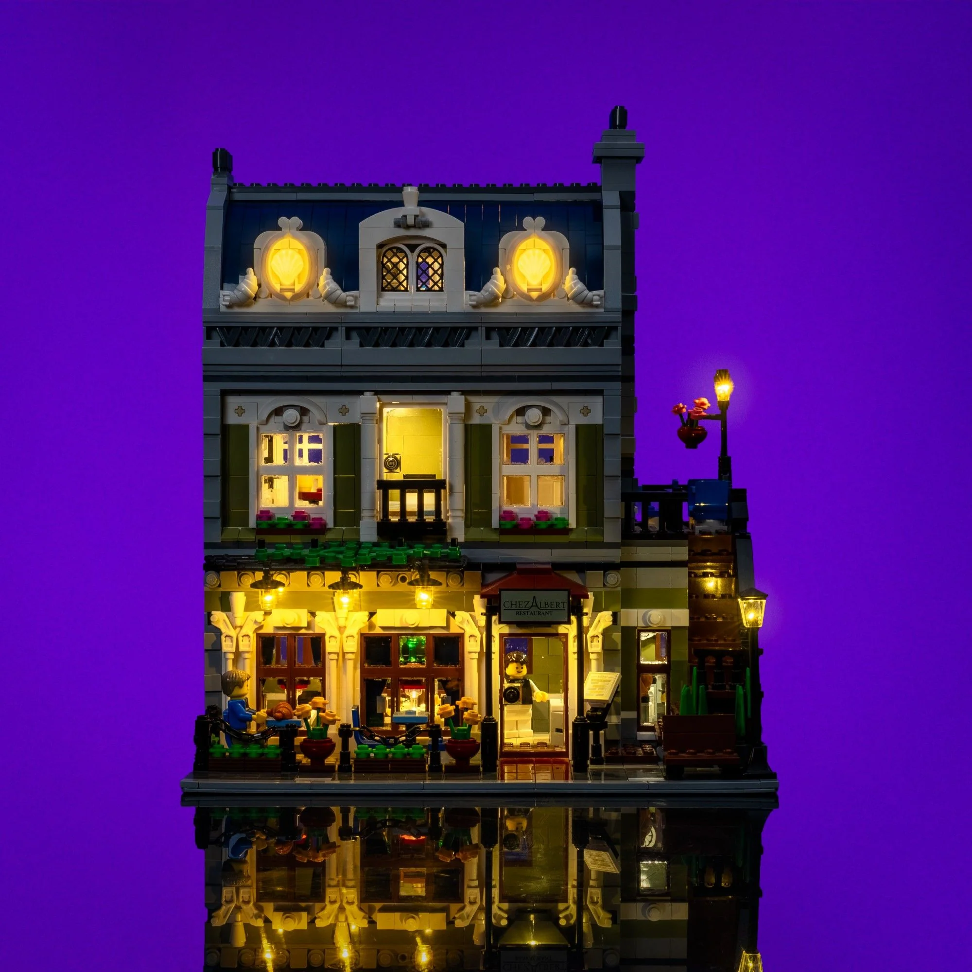 Light Kit for LEGO® Parisian Restaurant #10243 - Image 6