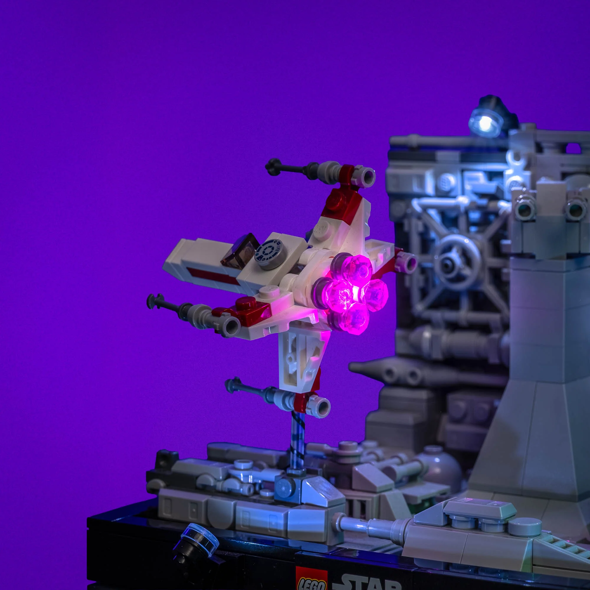Light Kit for LEGO® Star Wars Death Star Trench Run Diorama #75329 - Image 4