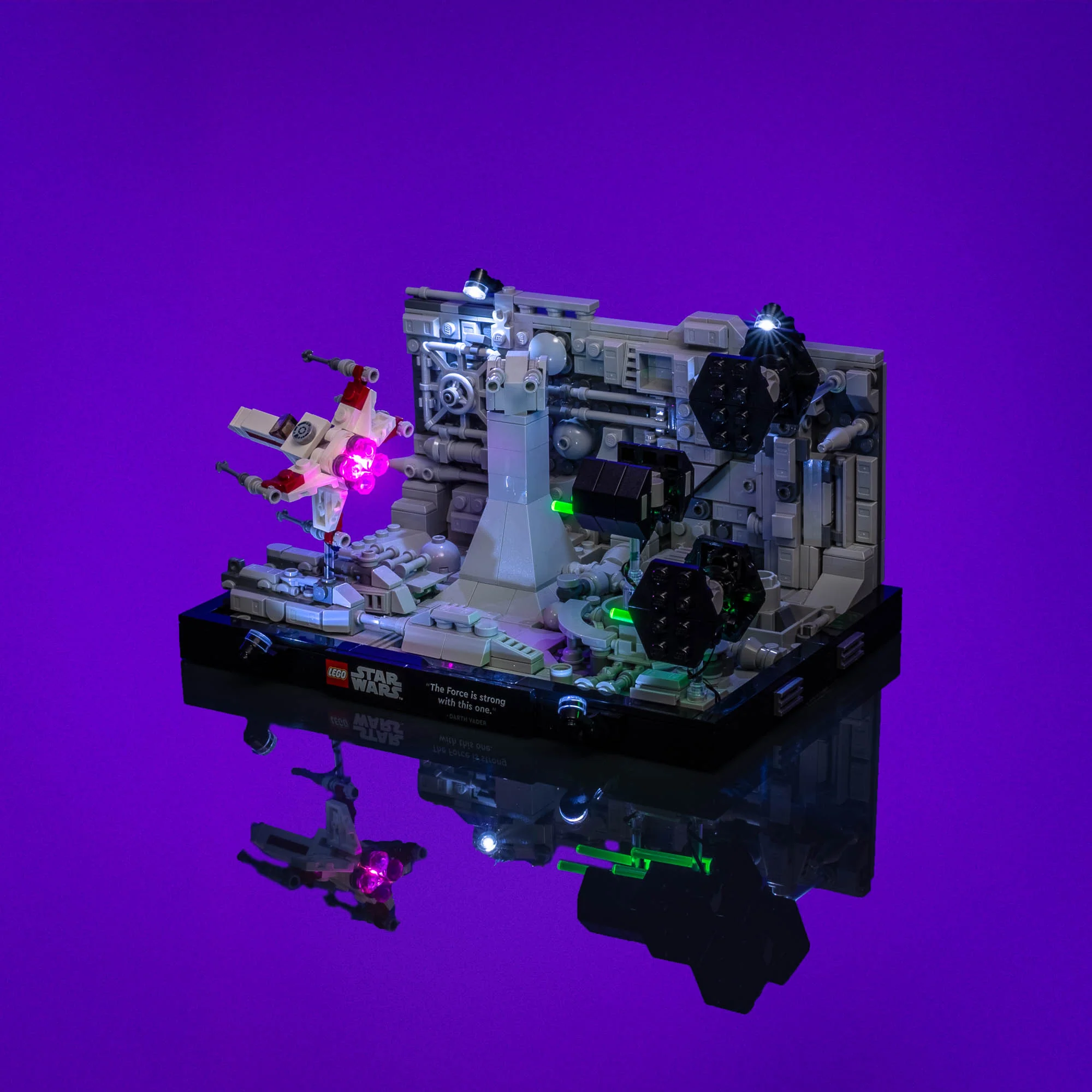 Light Kit for LEGO® Star Wars Death Star Trench Run Diorama #75329 - Image 5