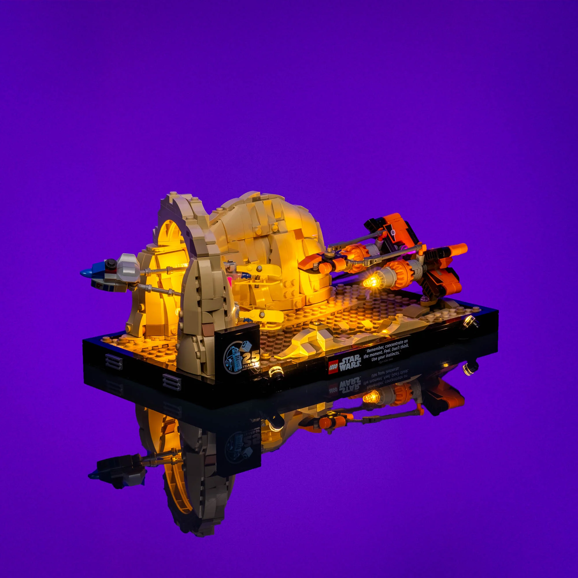 Light Kit for LEGO® Star Wars Mos Espa Podrace Diorama #75380 - Image 5