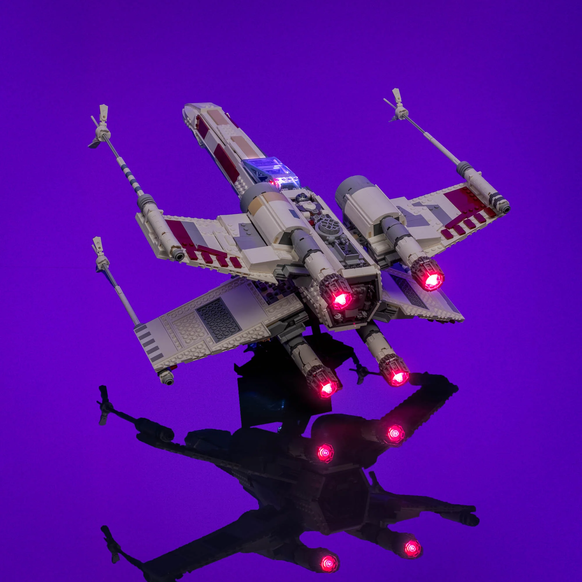 Light Kit for LEGO® Star Wars X-Wing Starfighter #75355 - Image 6