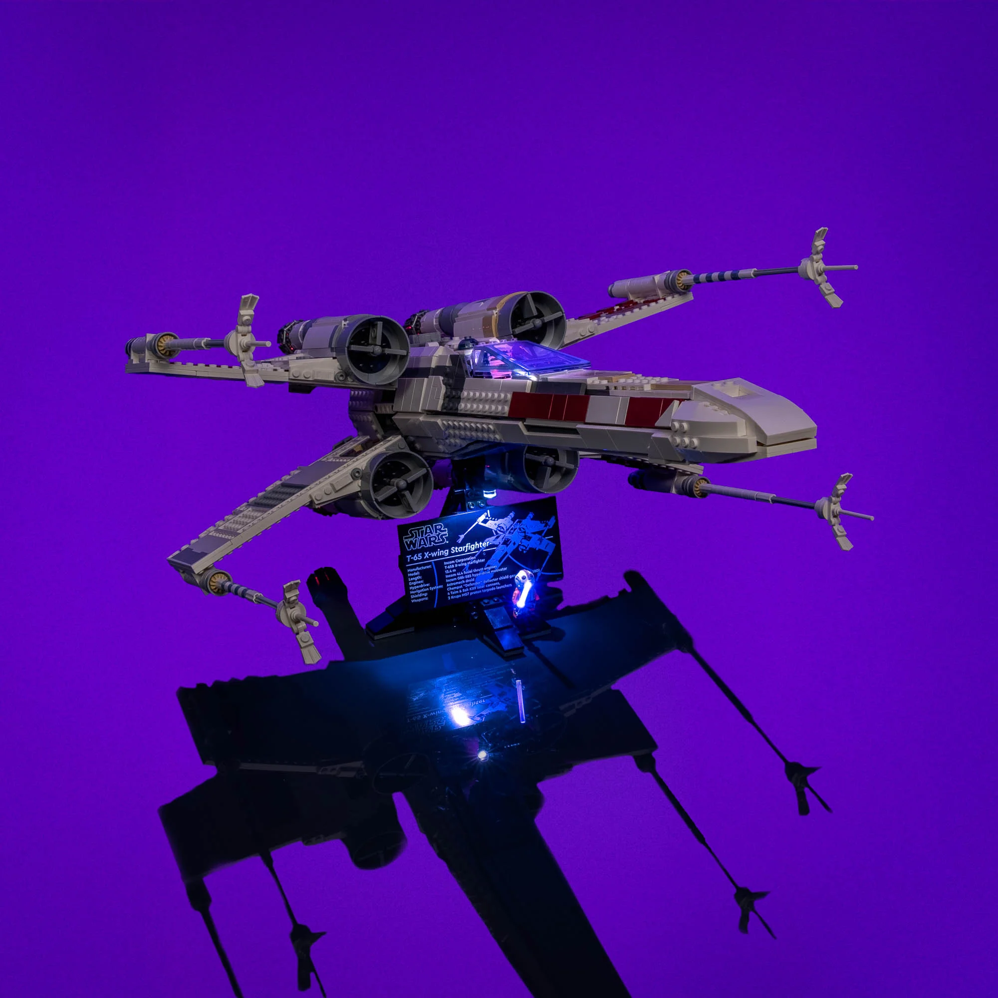 Light Kit for LEGO® Star Wars X-Wing Starfighter #75355 - Image 8