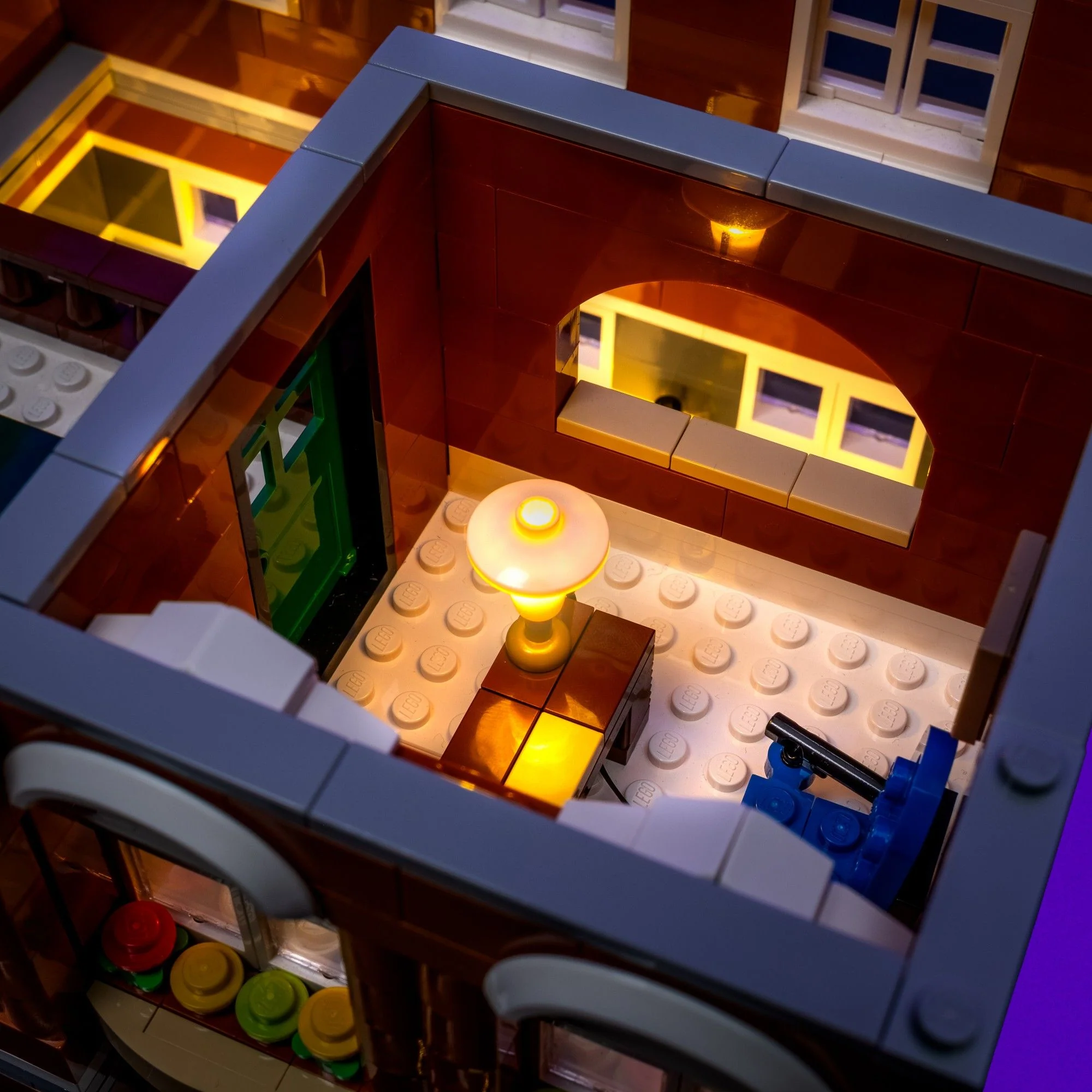 Light Kit for LEGO® Town Hall #10224 - Image 13