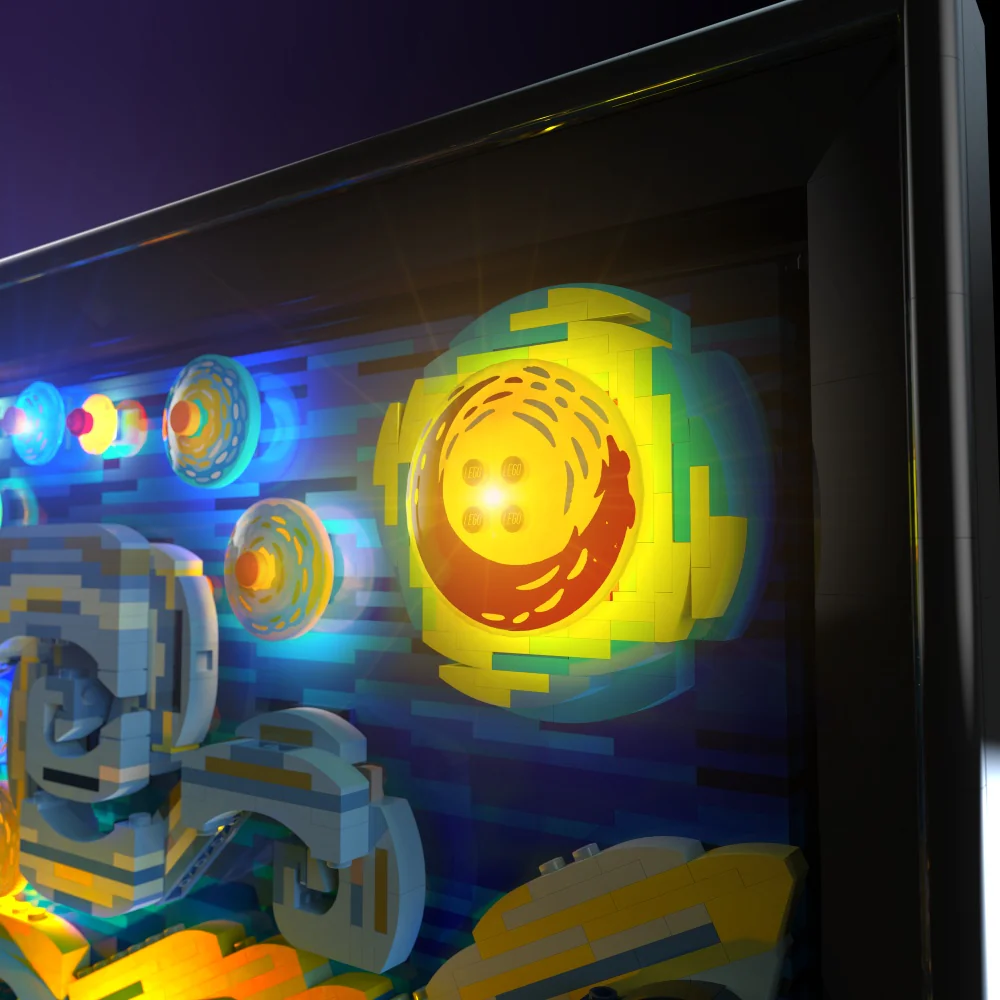 Light Kit for LEGOĀ® Vincent van Gogh - The Starry Night #21333 - Image 6