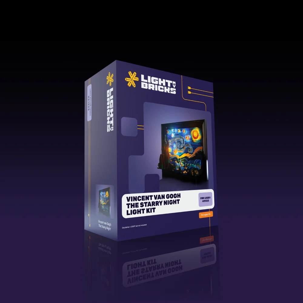 Light Kit for LEGOĀ® Vincent van Gogh - The Starry Night #21333 - Image 7