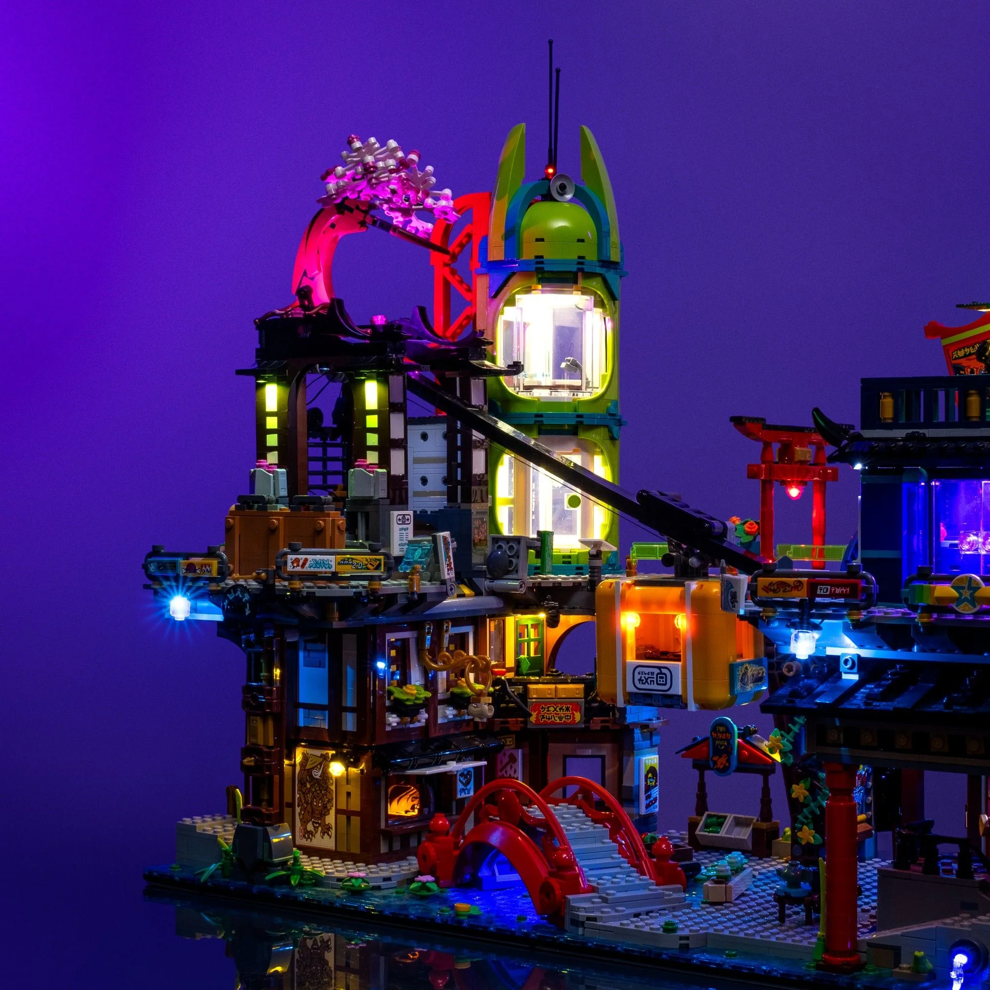 Light Kit for NINJAGO® City Markets #71799 - Image 13