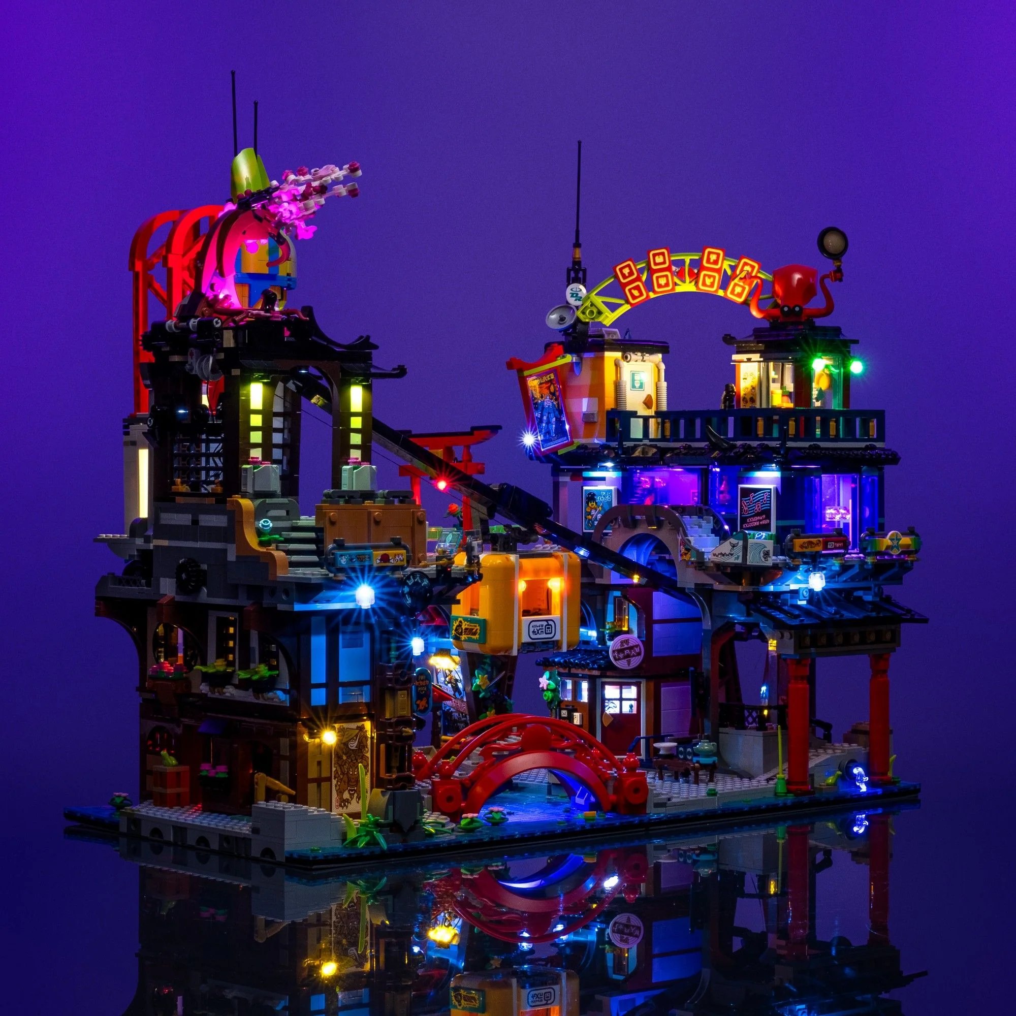 Light Kit for NINJAGO® City Markets #71799 - Image 6