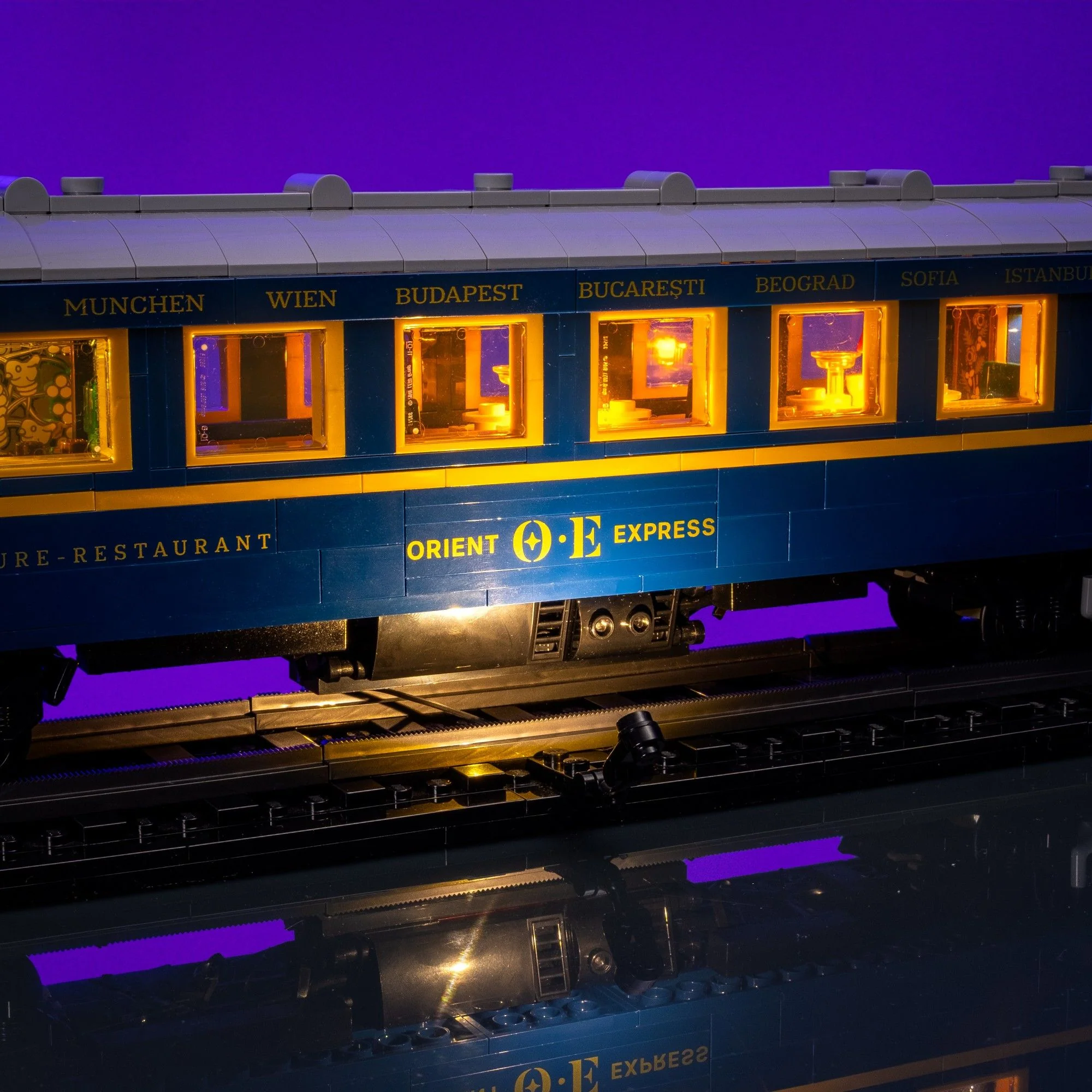Light Kit for LEGO® The Orient Express Train #21344 - Image 15