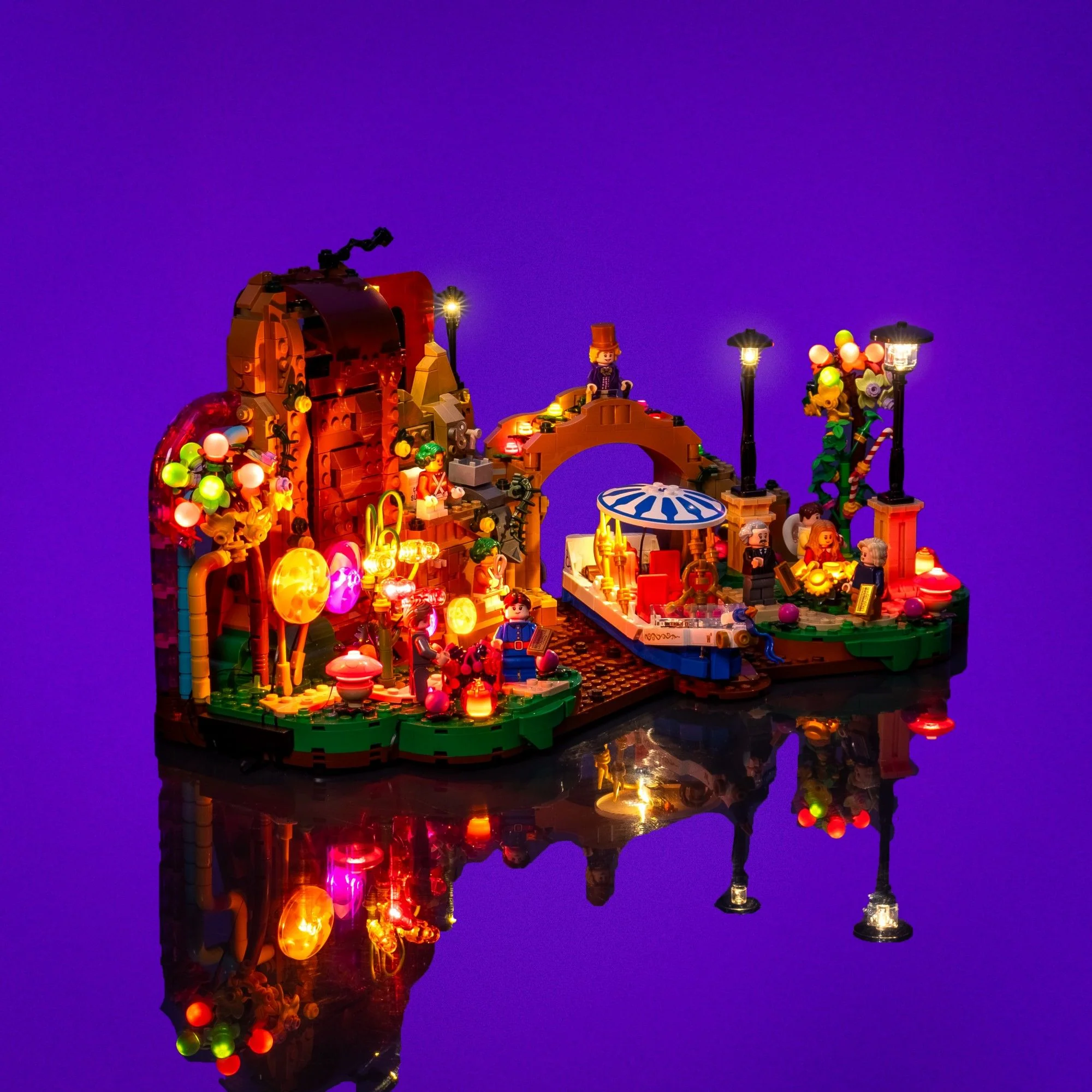 Light Kit for LEGO® Willy Wonka & The Chocolate Factory #21360 - Image 10