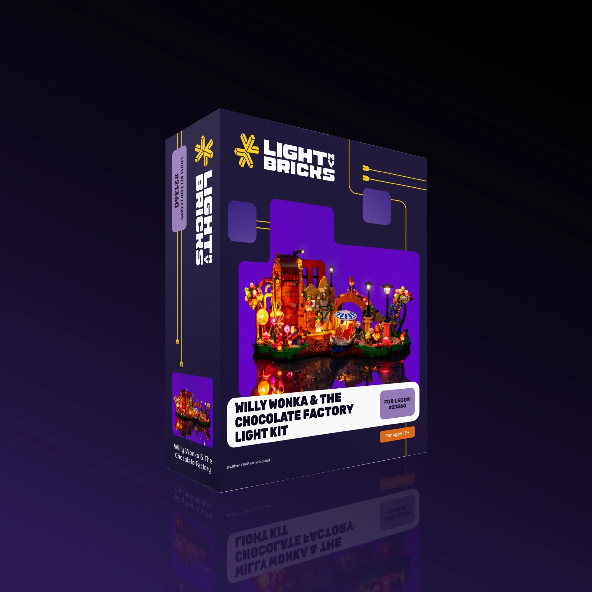 Light Kit for LEGO® Willy Wonka & The Chocolate Factory #21360 - Image 15