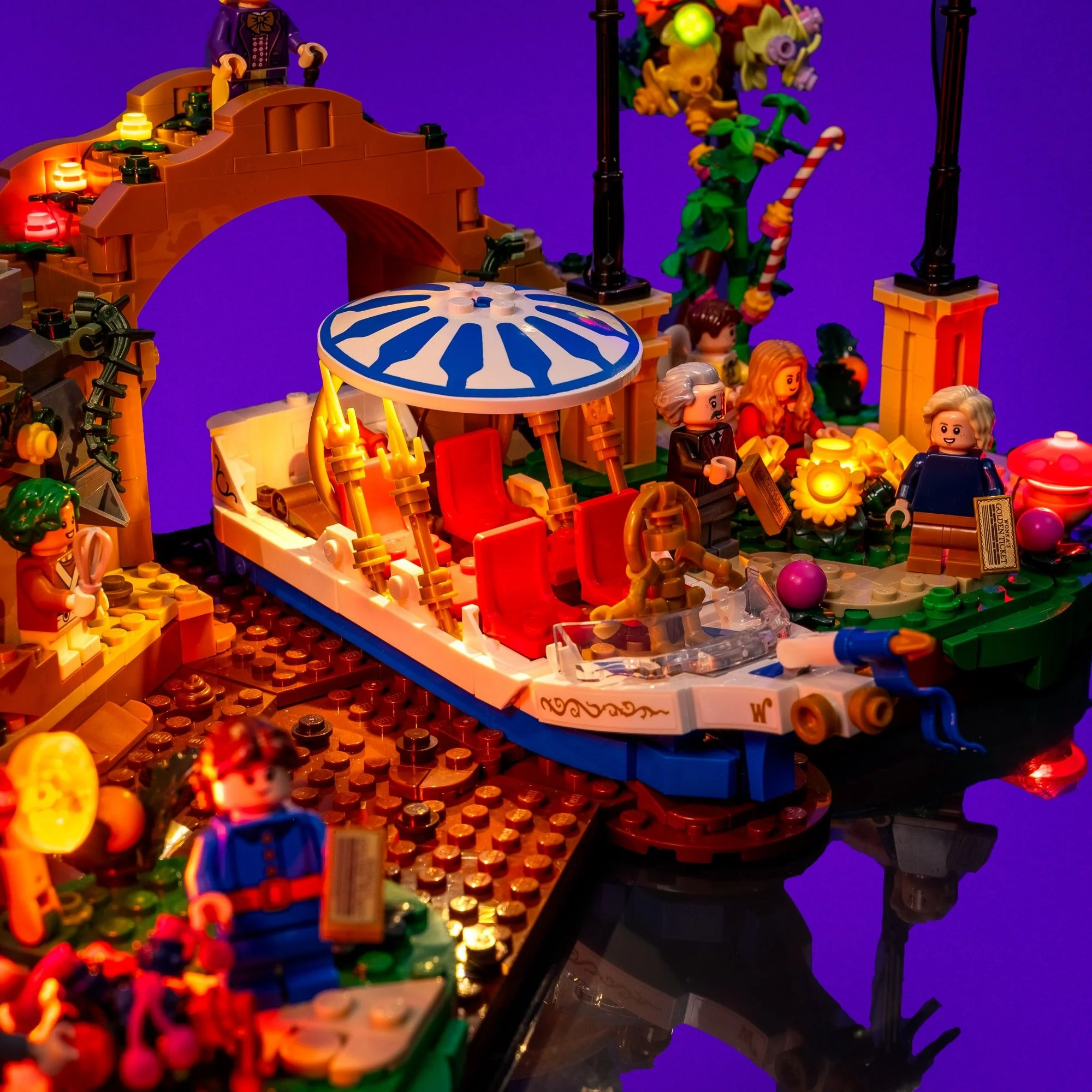 Light Kit for LEGO® Willy Wonka & The Chocolate Factory #21360 - Image 6