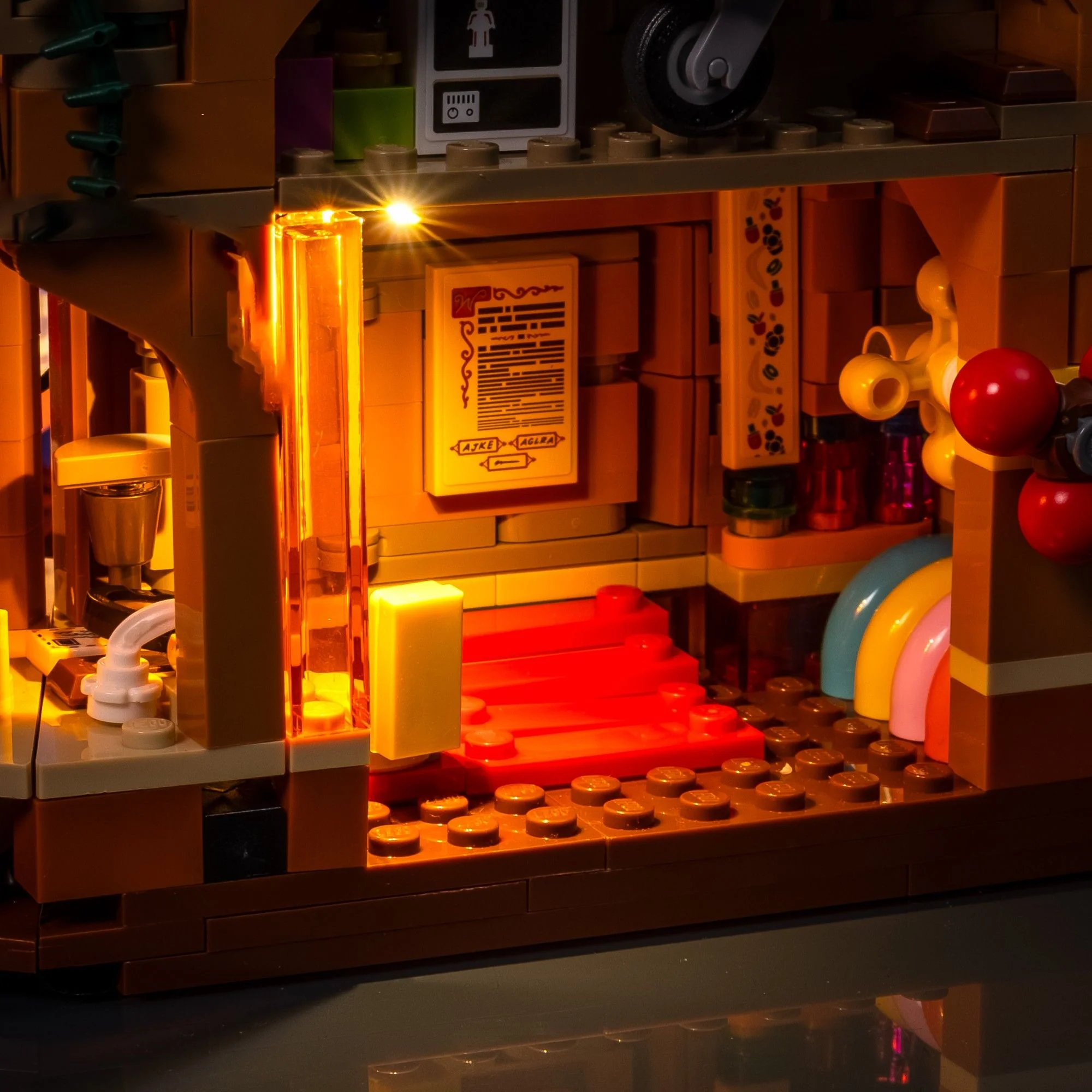 Light Kit for LEGO® Willy Wonka & The Chocolate Factory #21360 - Image 8